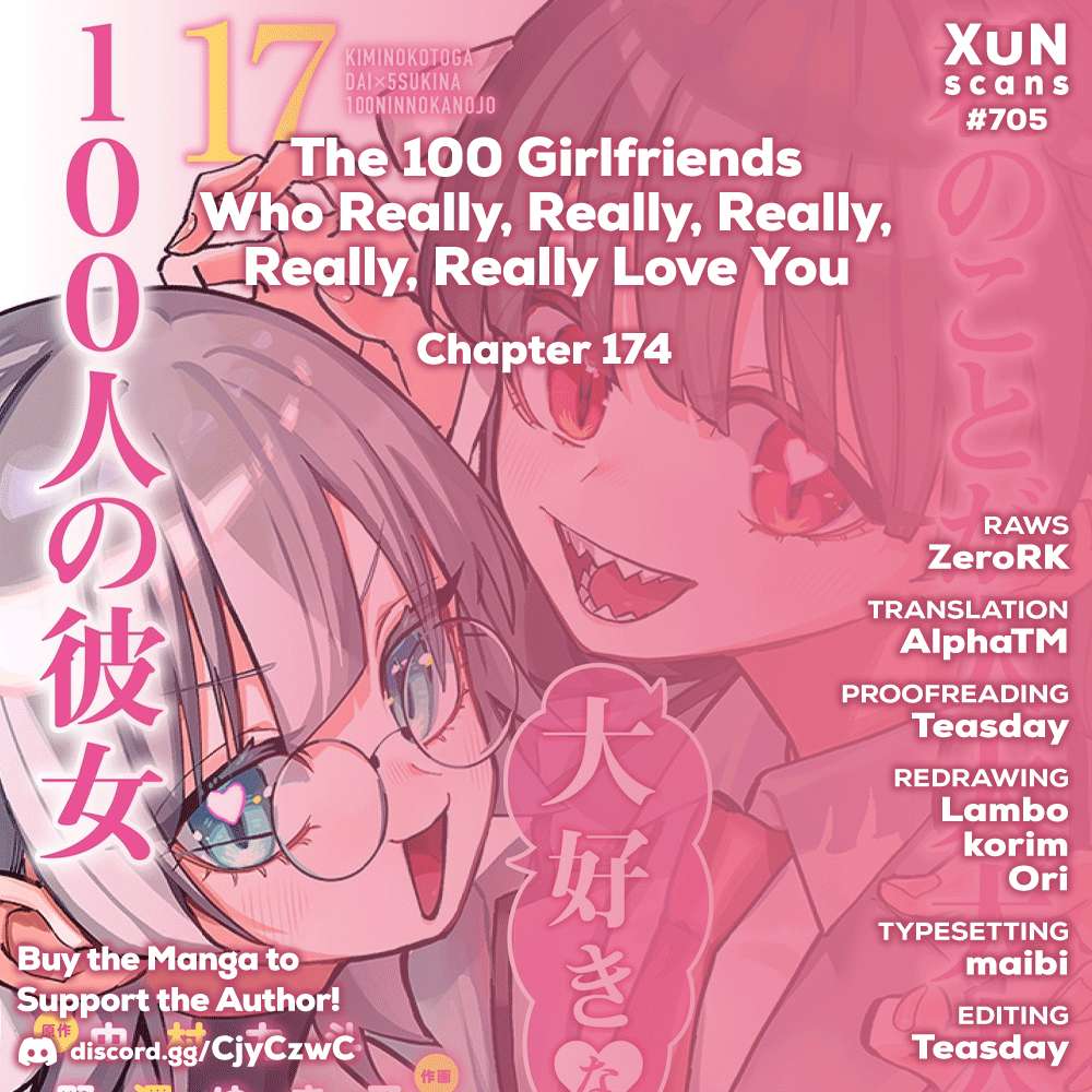Kimi no koto ga daidaidaidaidai suki na 100-nin no Kanojo - chapter 174 - #1