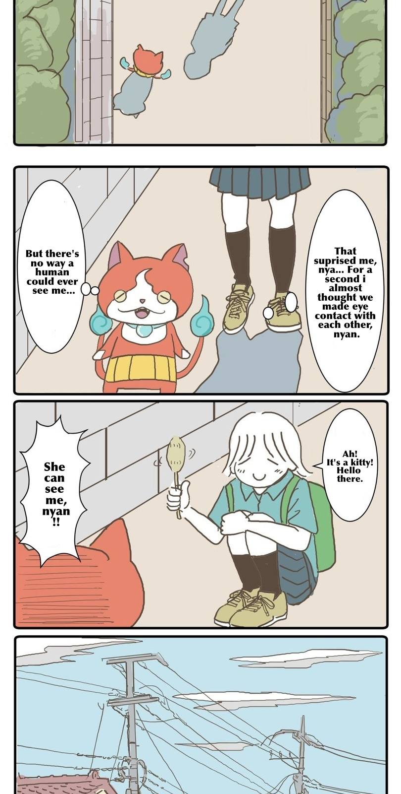 1%orange×Yo-Kai Watch♪ ~There Are Yo-Kai In My Youth!?~ - chapter 1 - #2