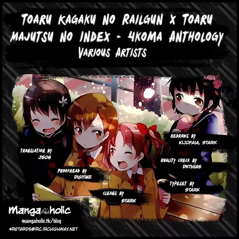 4-Koma Koushiki Anthology - Toaru Kagaku no Railgun x Toaru Majutsu no Index - chapter 7 - #2