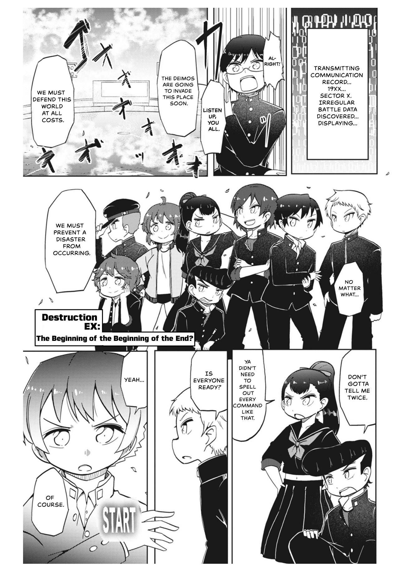 4-Panel 13 Sentinels: Aegis Rim This Is Sector X - chapter 10.5 - #1