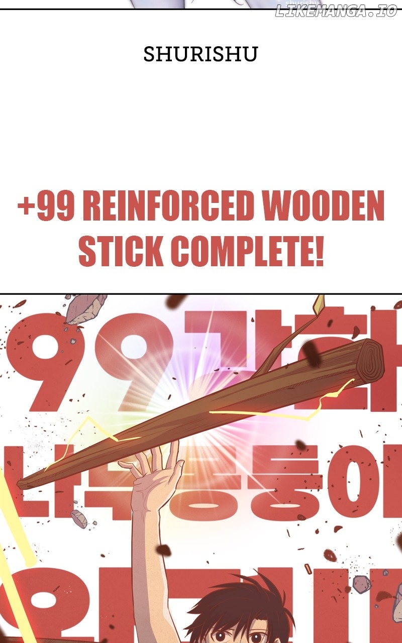 +99 Wooden stick - chapter 87 - #136