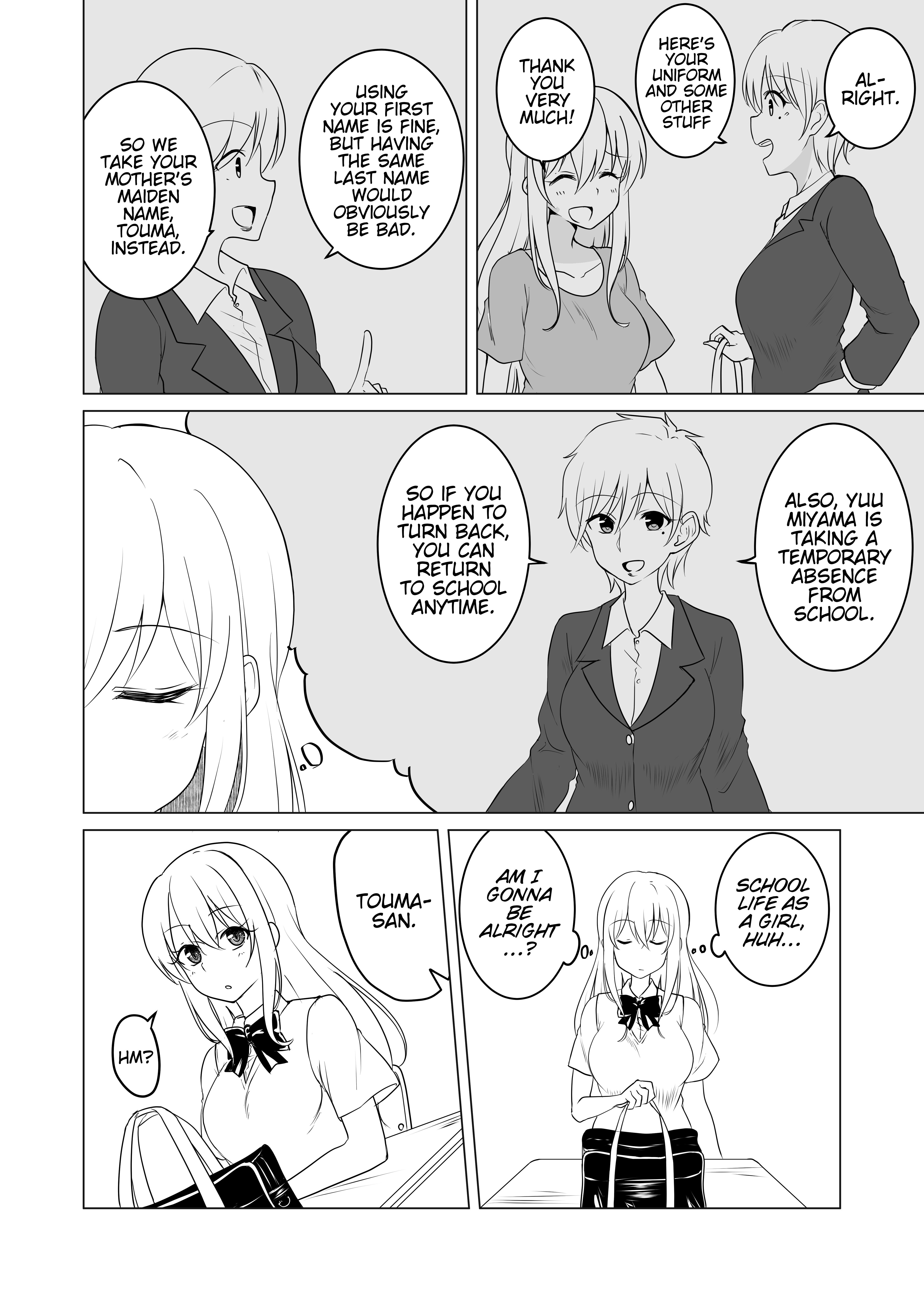 A Boy who Loves Genderswap got Genderswapped so He acts out His Ideal Genderswap Girl - chapter 26 - #2