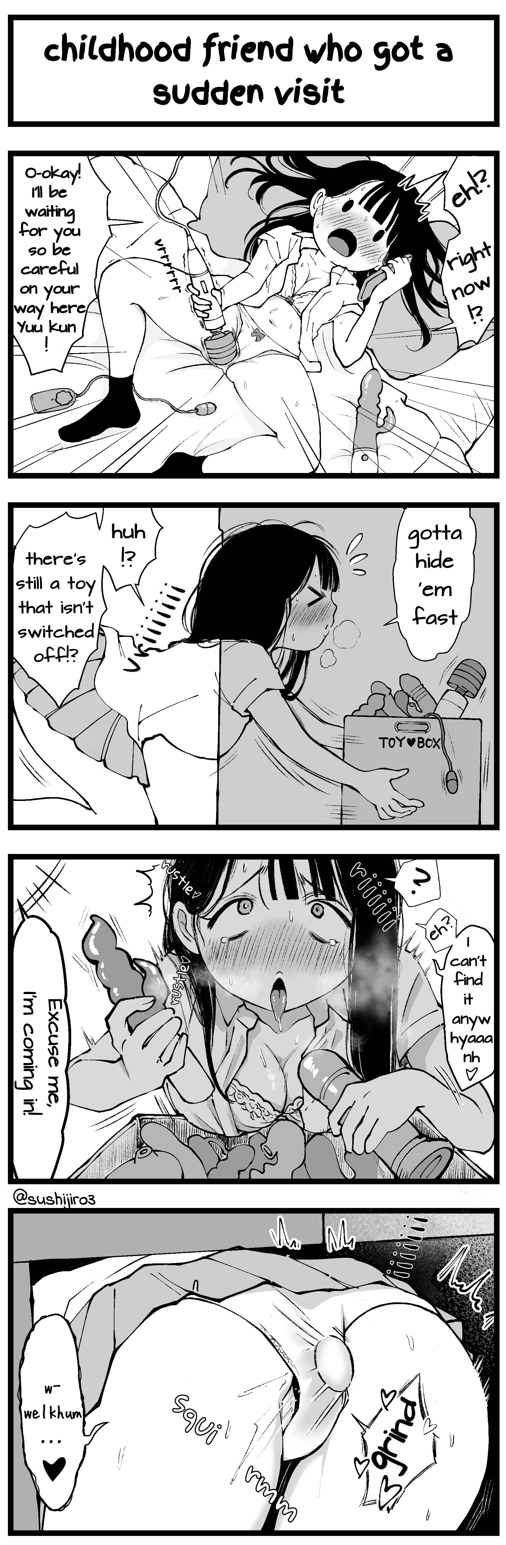 A Childhood Friend Who Gets Horny No Matter How Hard You Try - chapter 21 - #1