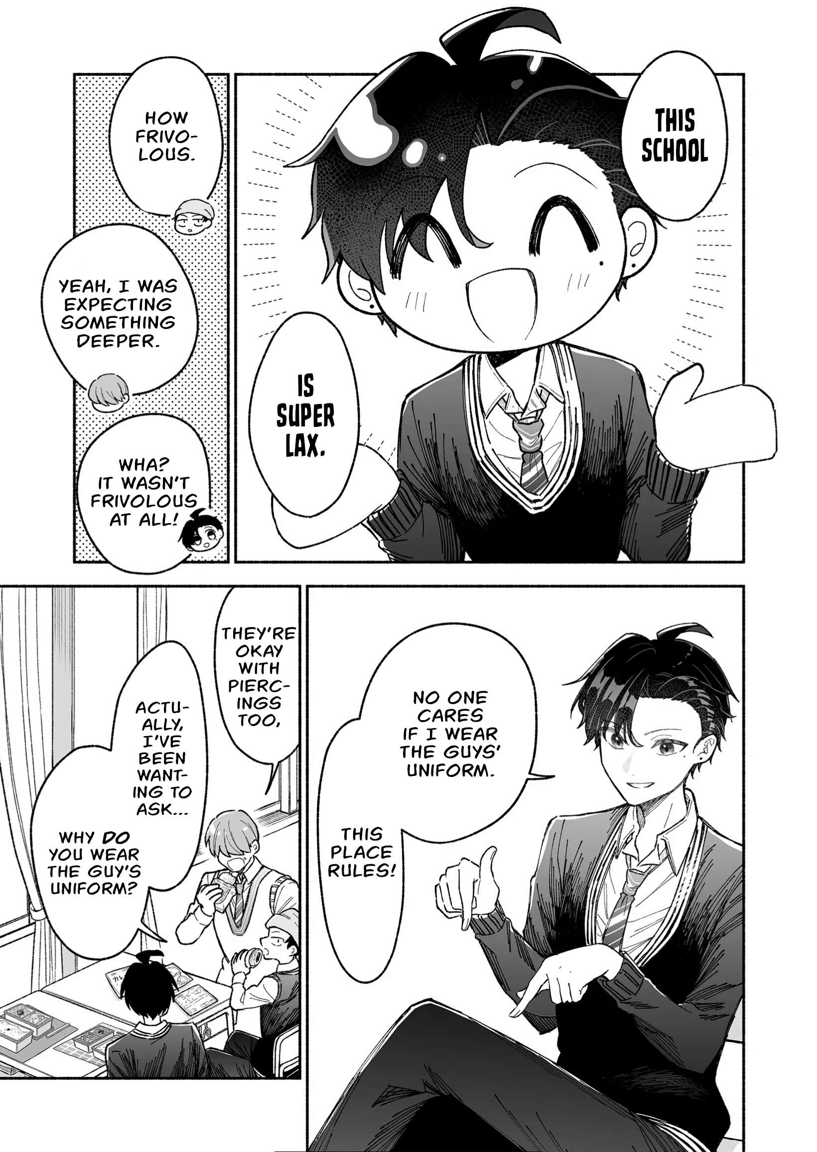 A Cool Girl And A 12Cm Promise - chapter 5 - #3