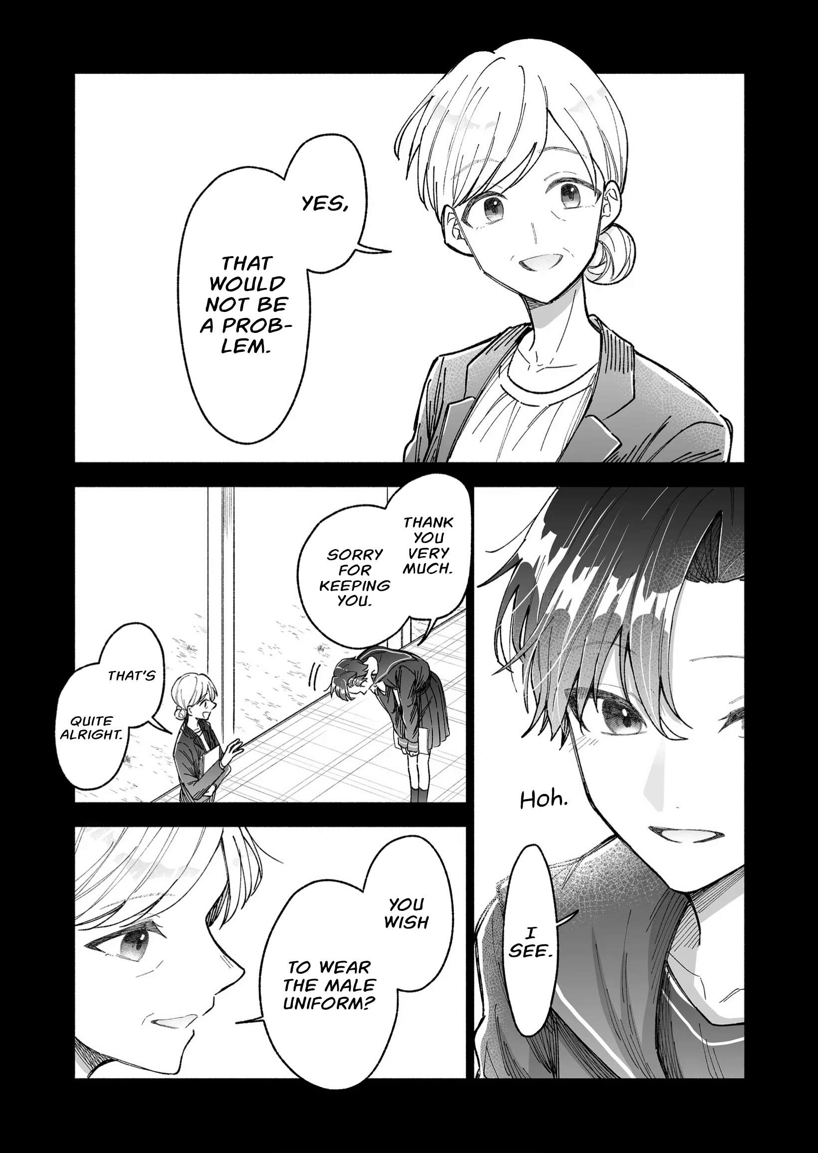 A Cool Girl And A 12Cm Promise - chapter 5 - #6