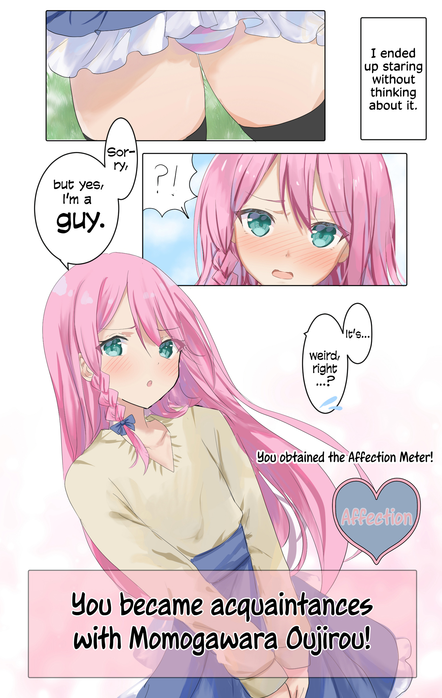 A Femboy Whose Affection Points Go Up Based On Your Choices - chapter 2 - #1