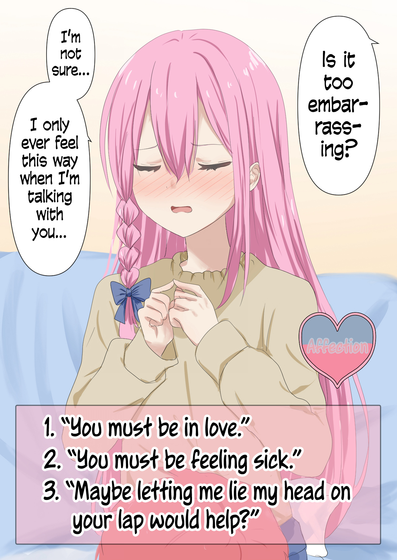 A Femboy Whose Affection Points Go Up Based On Your Choices - chapter 24 - #1