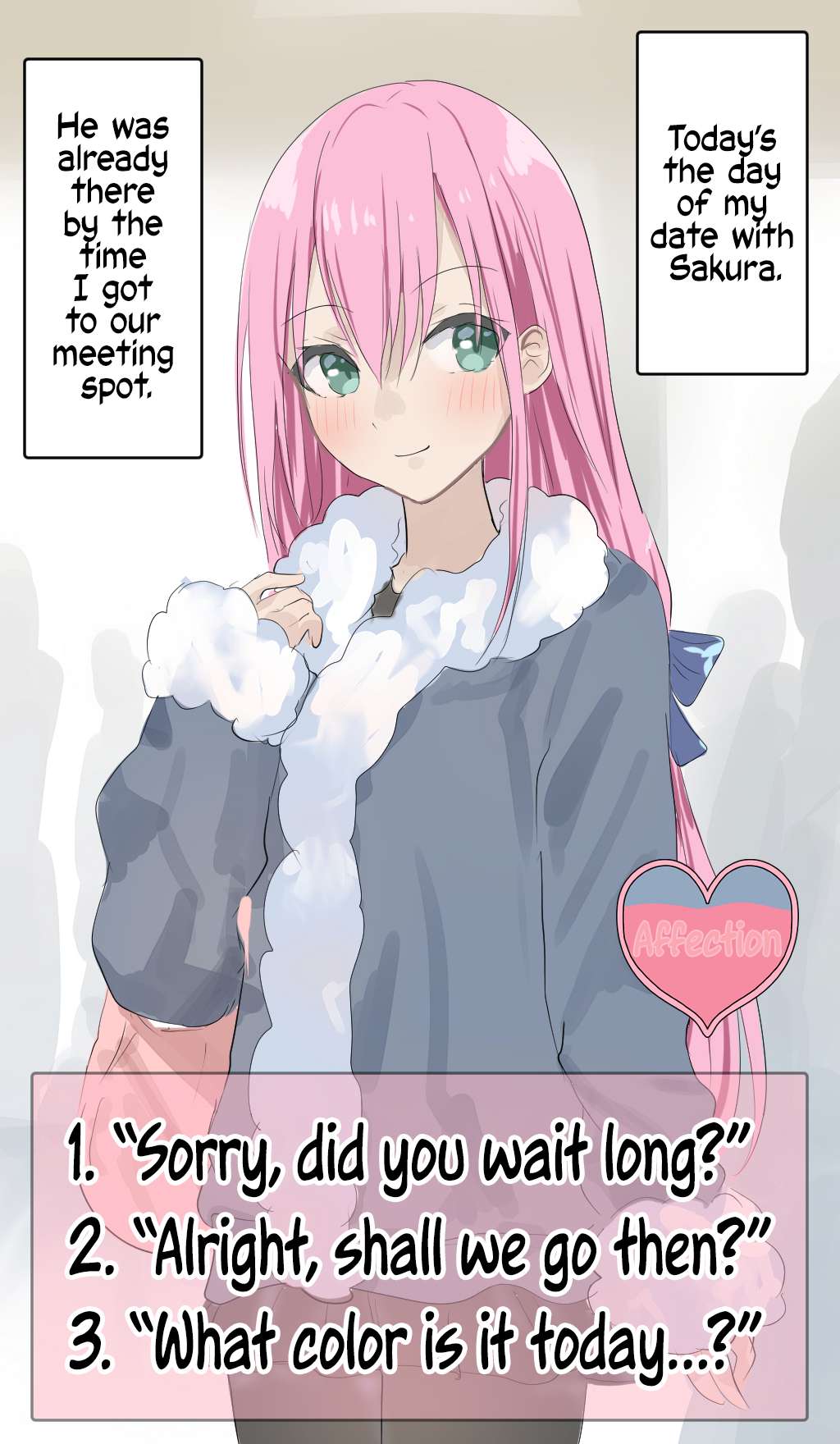 A Femboy Whose Affection Points Go Up Based On Your Choices - chapter 36 - #1