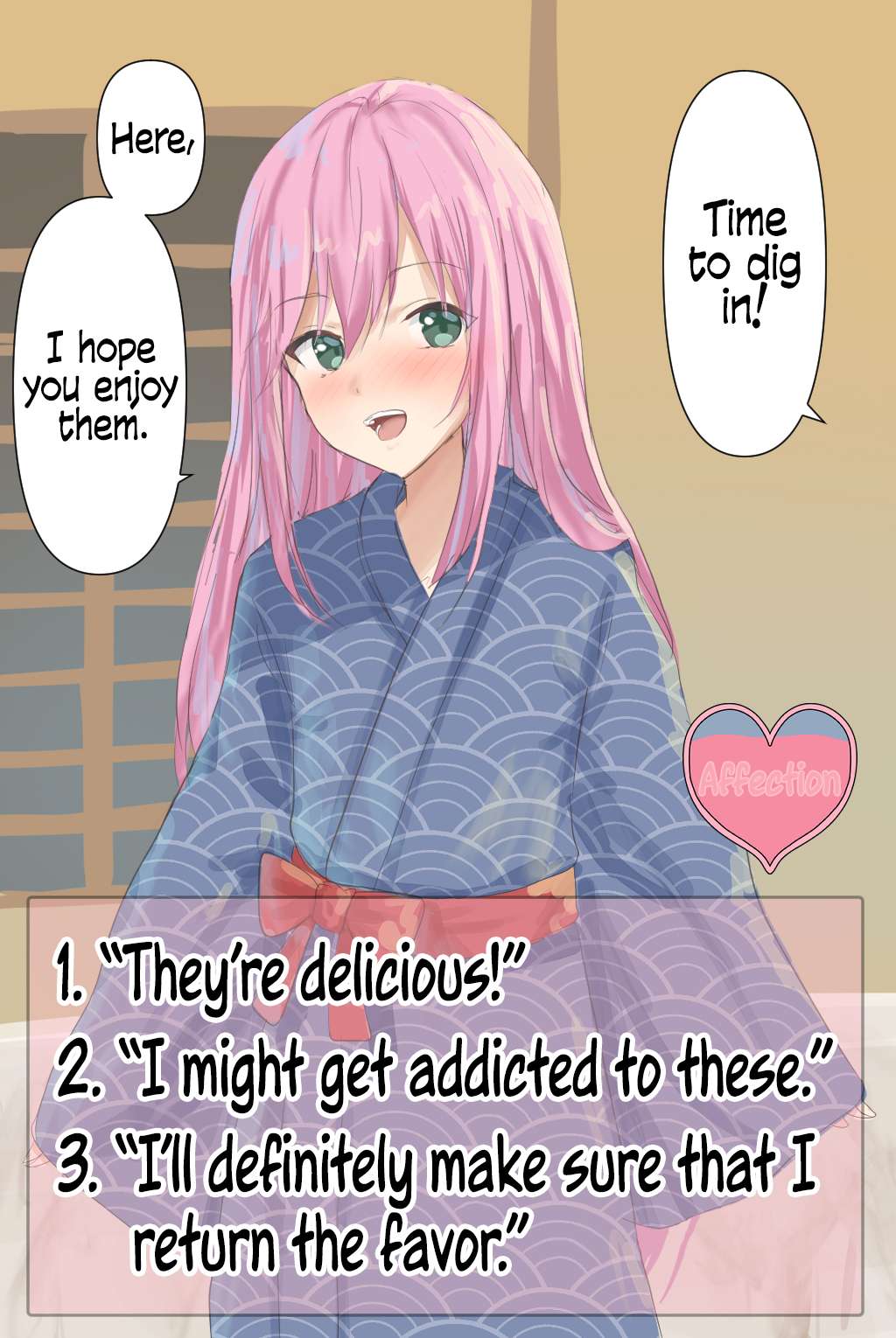 A Femboy Whose Affection Points Go Up Based On Your Choices - chapter 43 - #1