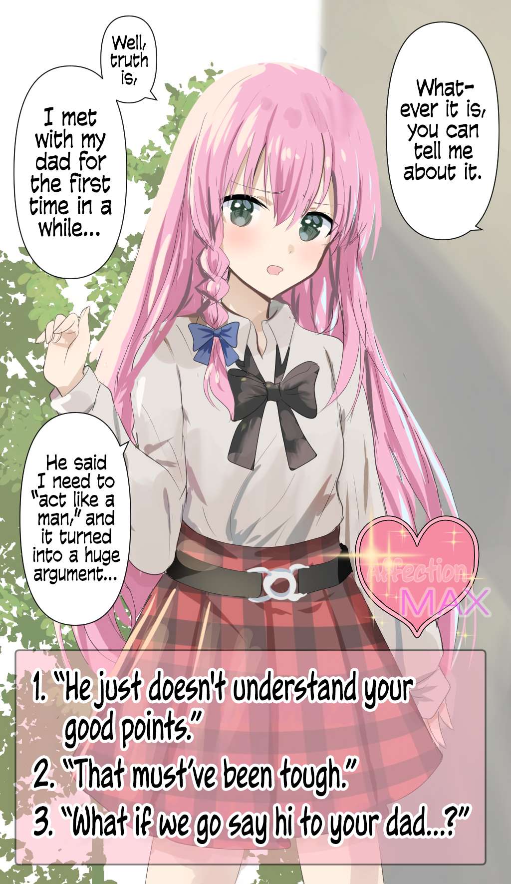 A Femboy Whose Affection Points Go Up Based On Your Choices - chapter 48 - #1