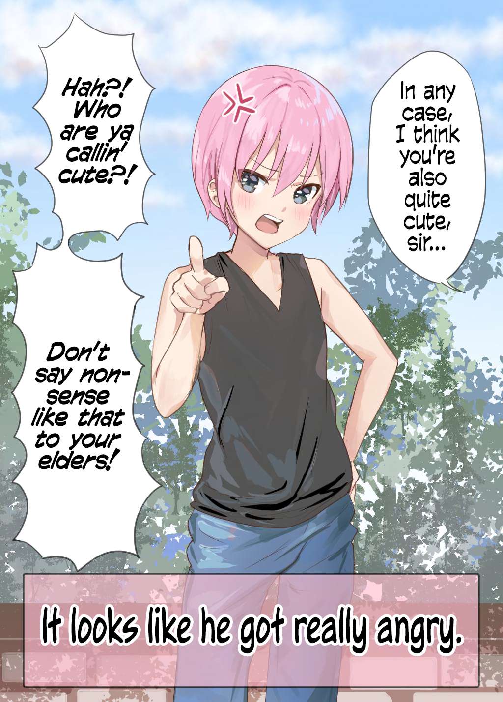 A Femboy Whose Affection Points Go Up Based On Your Choices - chapter 53 - #1