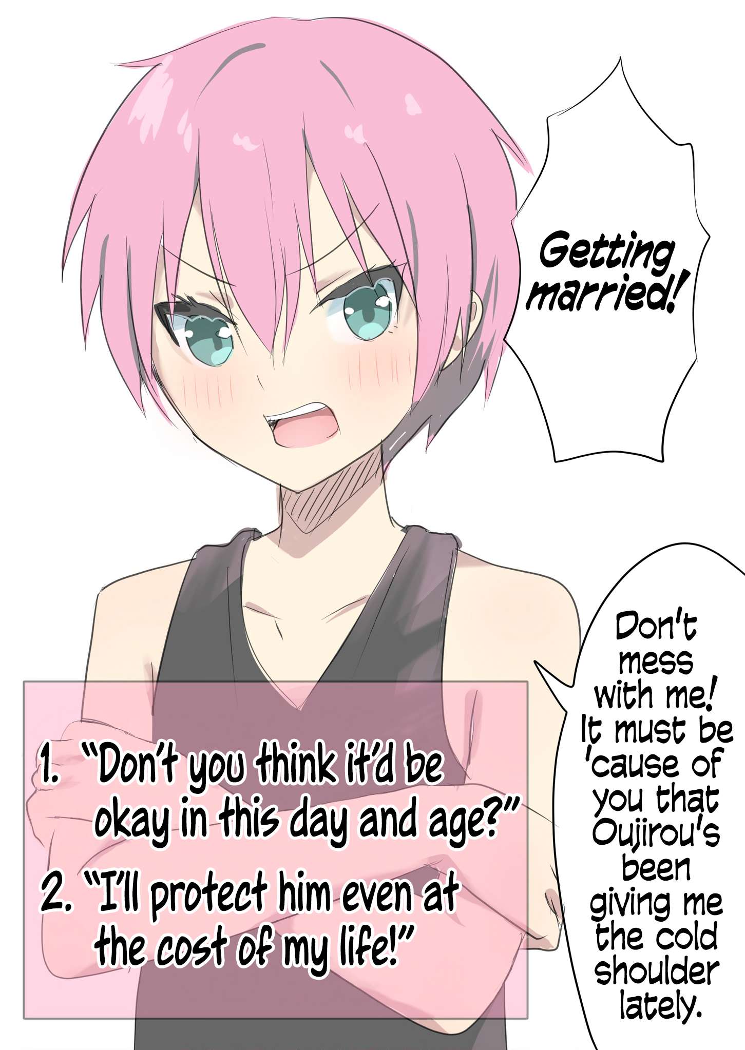 A Femboy Whose Affection Points Go Up Based On Your Choices - chapter 57 - #1