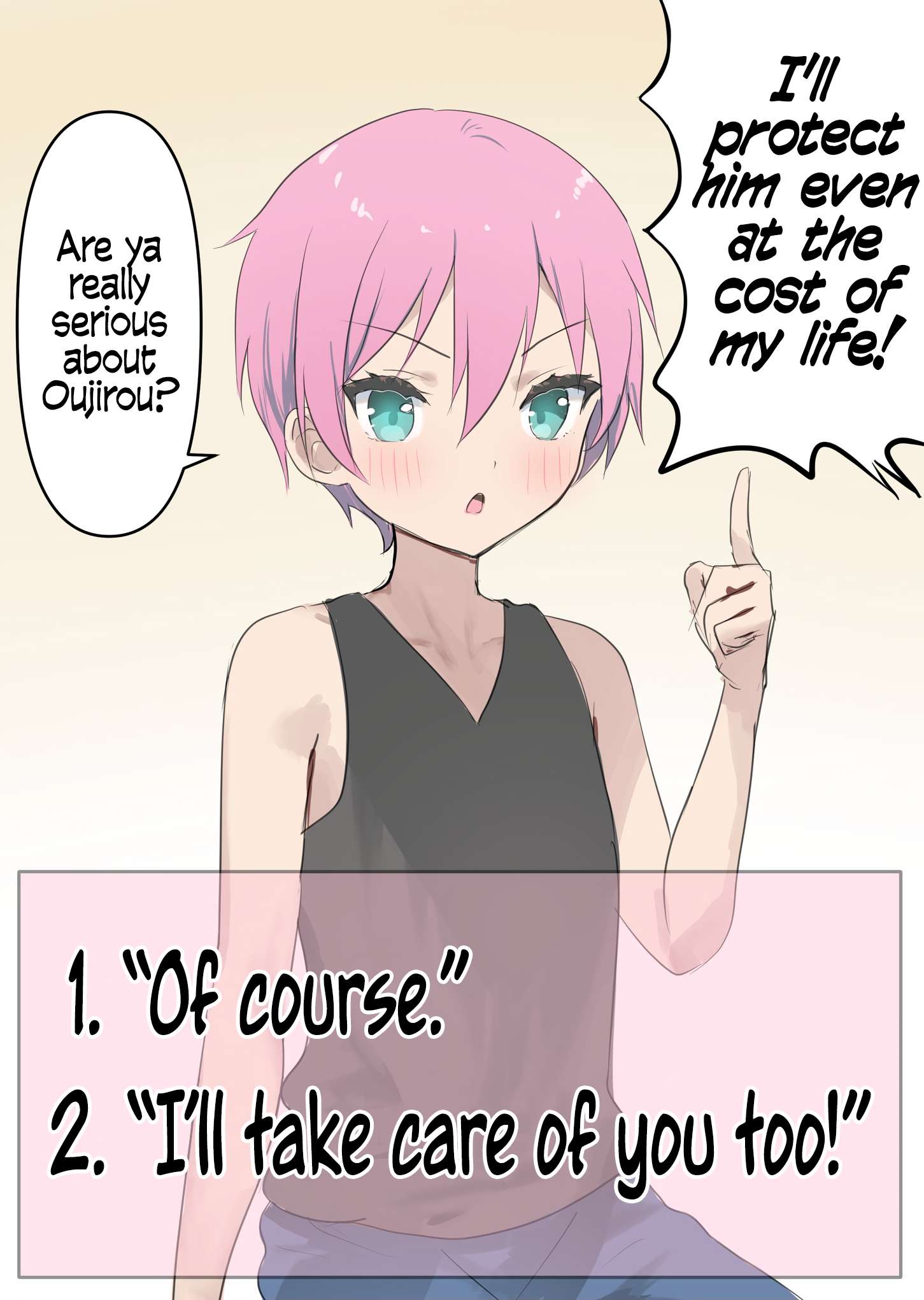 A Femboy Whose Affection Points Go Up Based On Your Choices - chapter 58 - #1