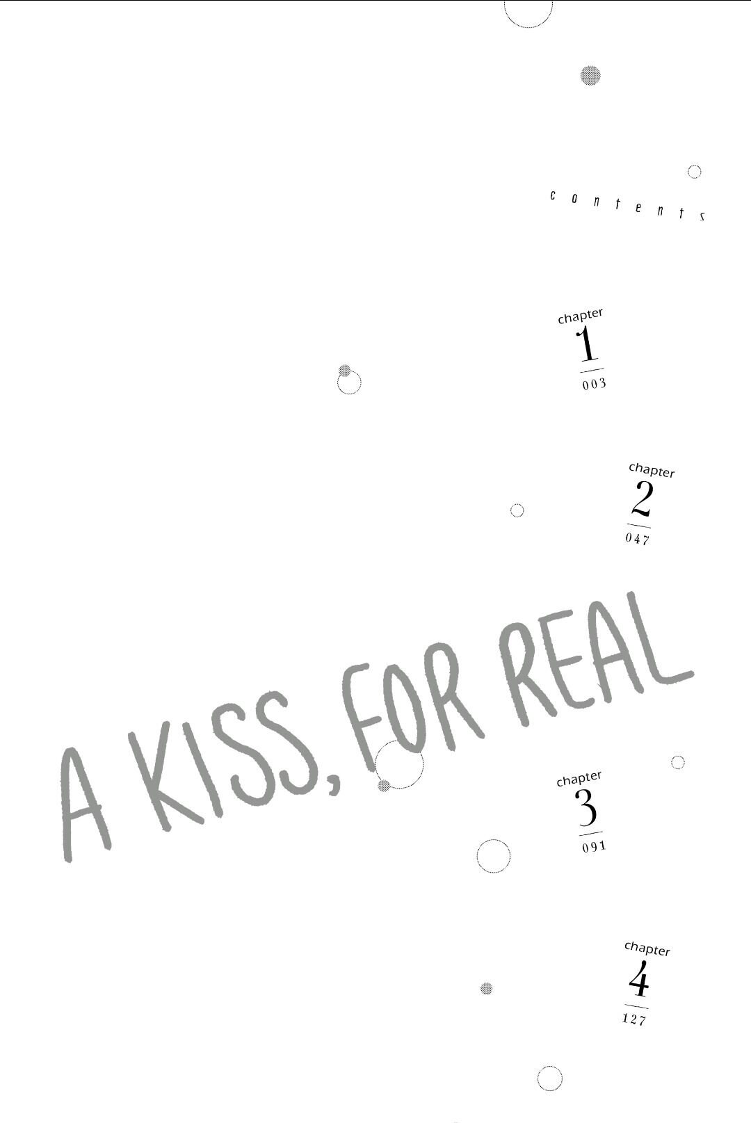 A Kiss, For Real - chapter 1 - #4