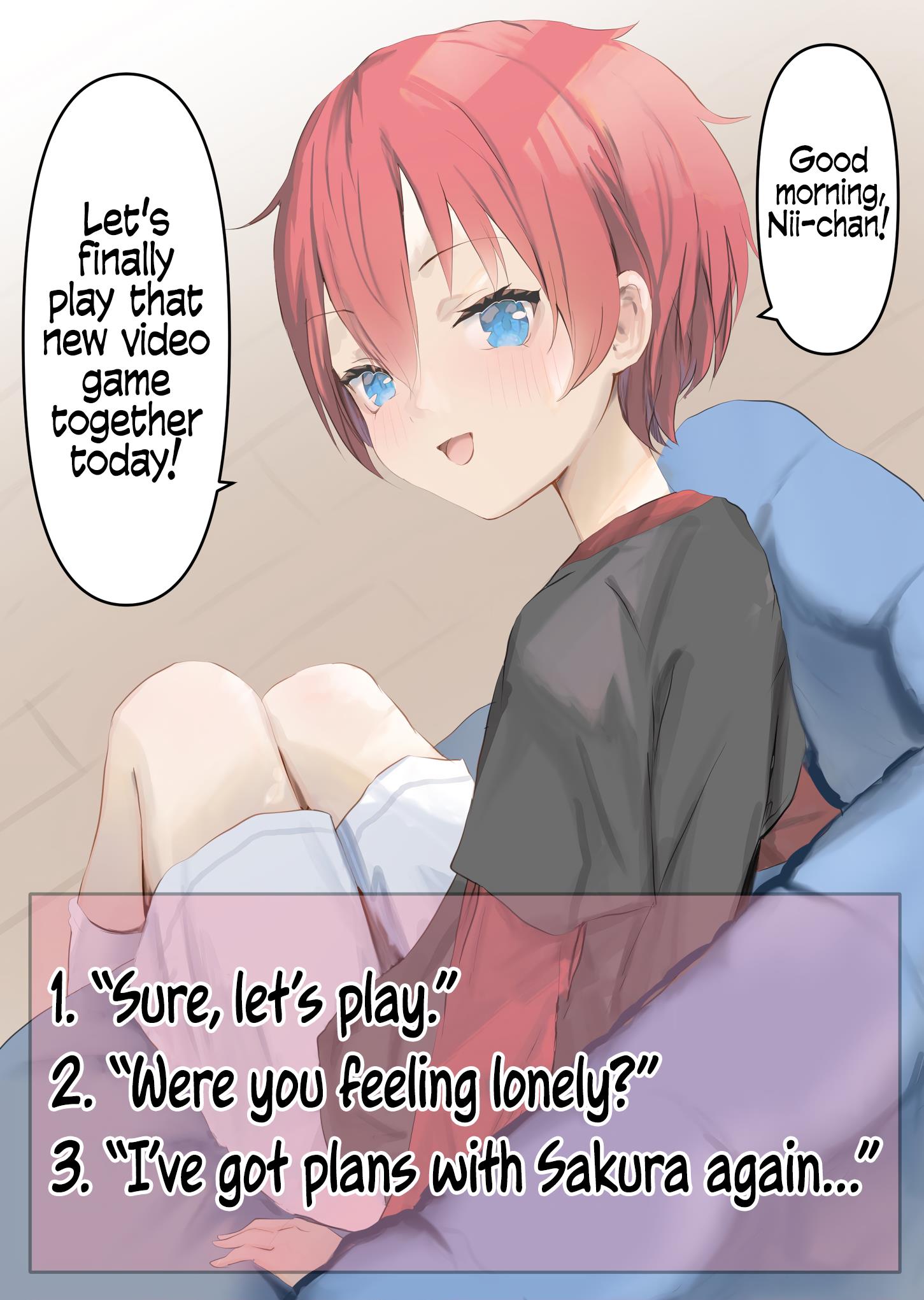A Little Brother Who Becomes A Femboy Based On Your Choices - chapter 1 - #1
