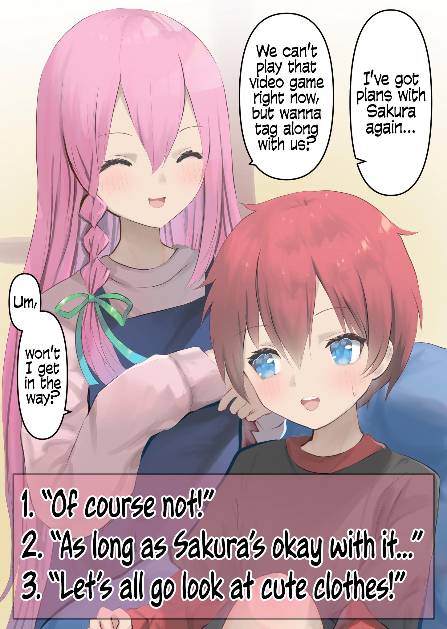 A Little Brother Who Becomes A Femboy Based On Your Choices - chapter 2 - #1