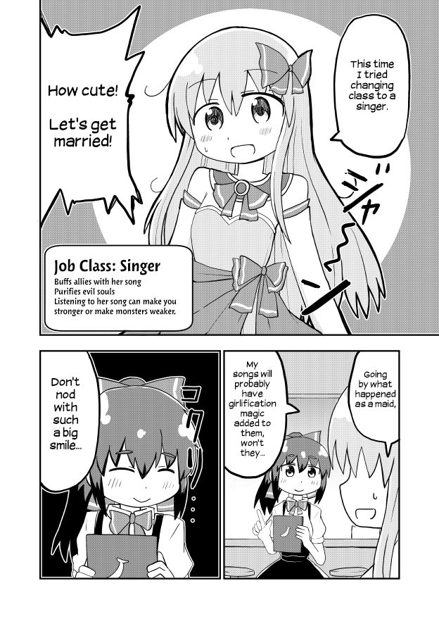 A Manga About a Hero who Pulled Out the Holy Sword and Became a Girl - chapter 8 - #1