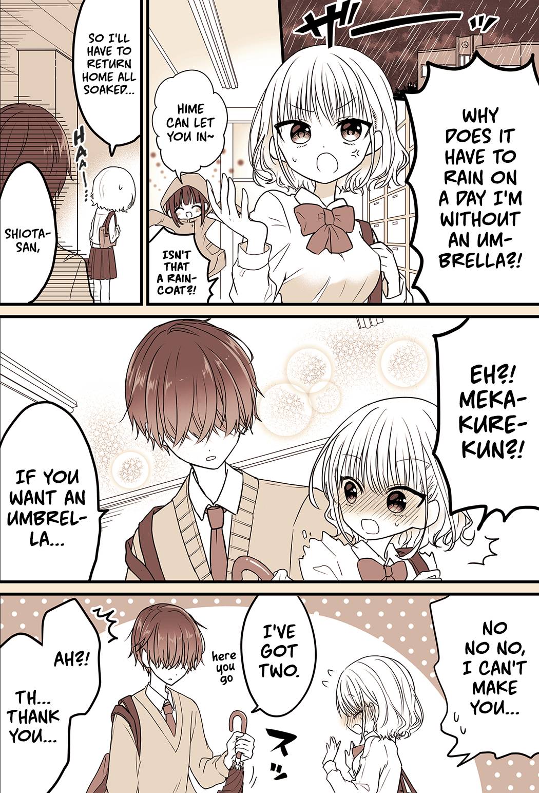 A Manga about being interested in a Mekakure Guy - chapter 3 - #2