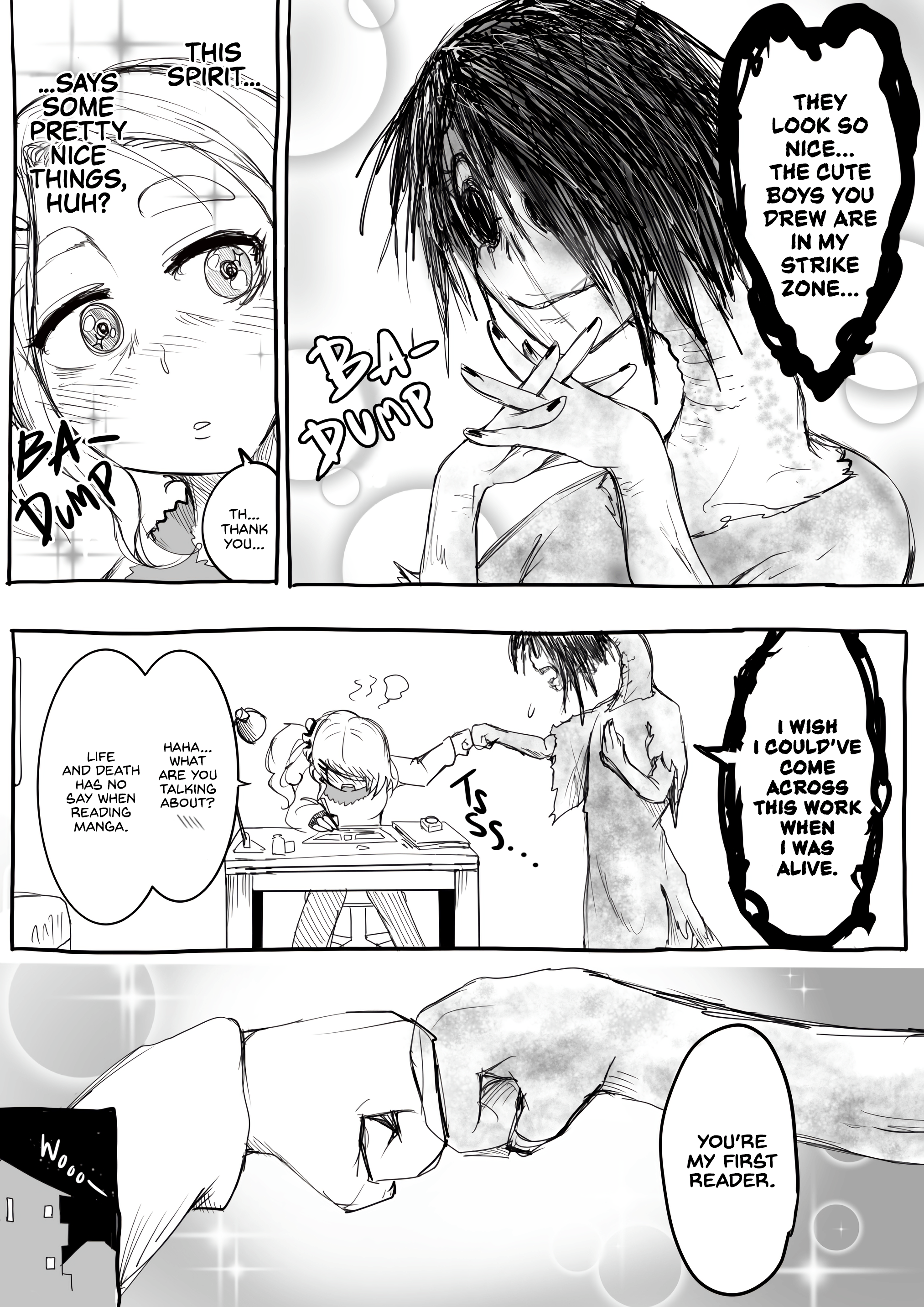 A Mangaka At The Night Before The Deadline - chapter 1 - #4
