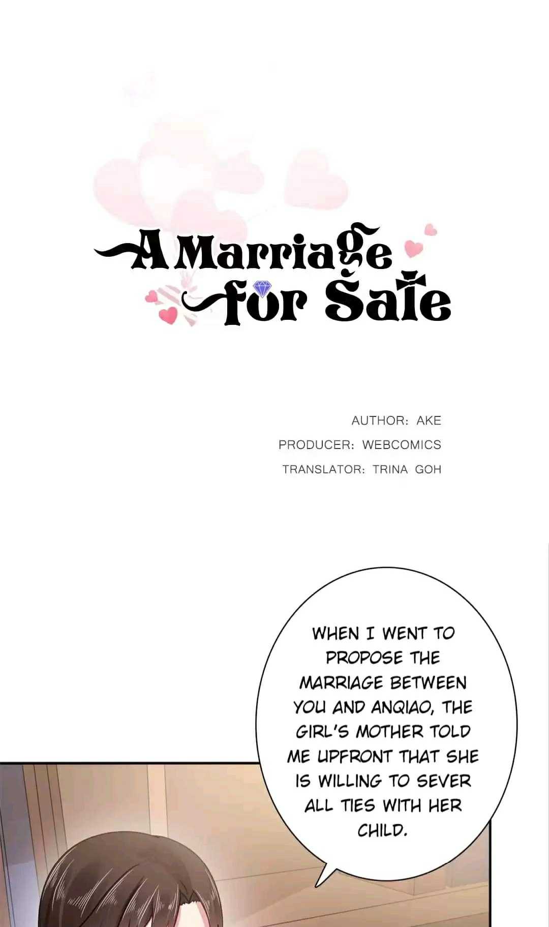 A Marriage For Sale - chapter 47 - #1