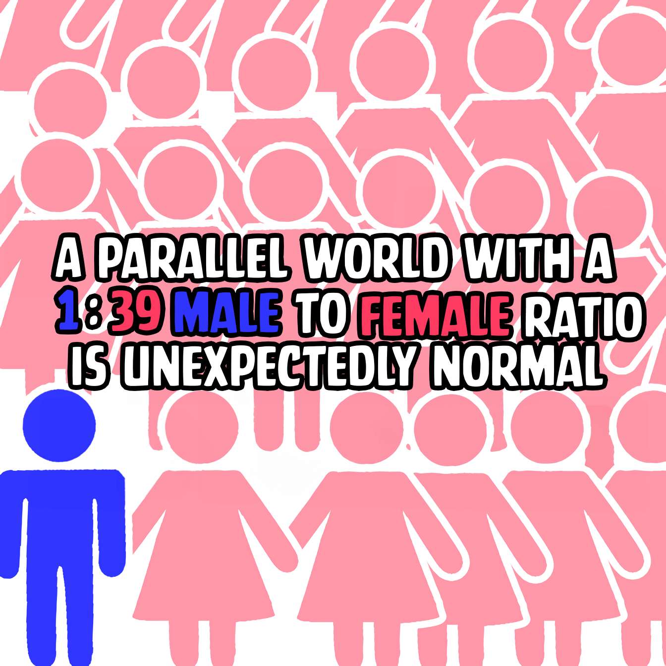 A Parallel World With A 1:39 Male To Female Ratio Is Unexpectedly Normal - chapter 1 - #1