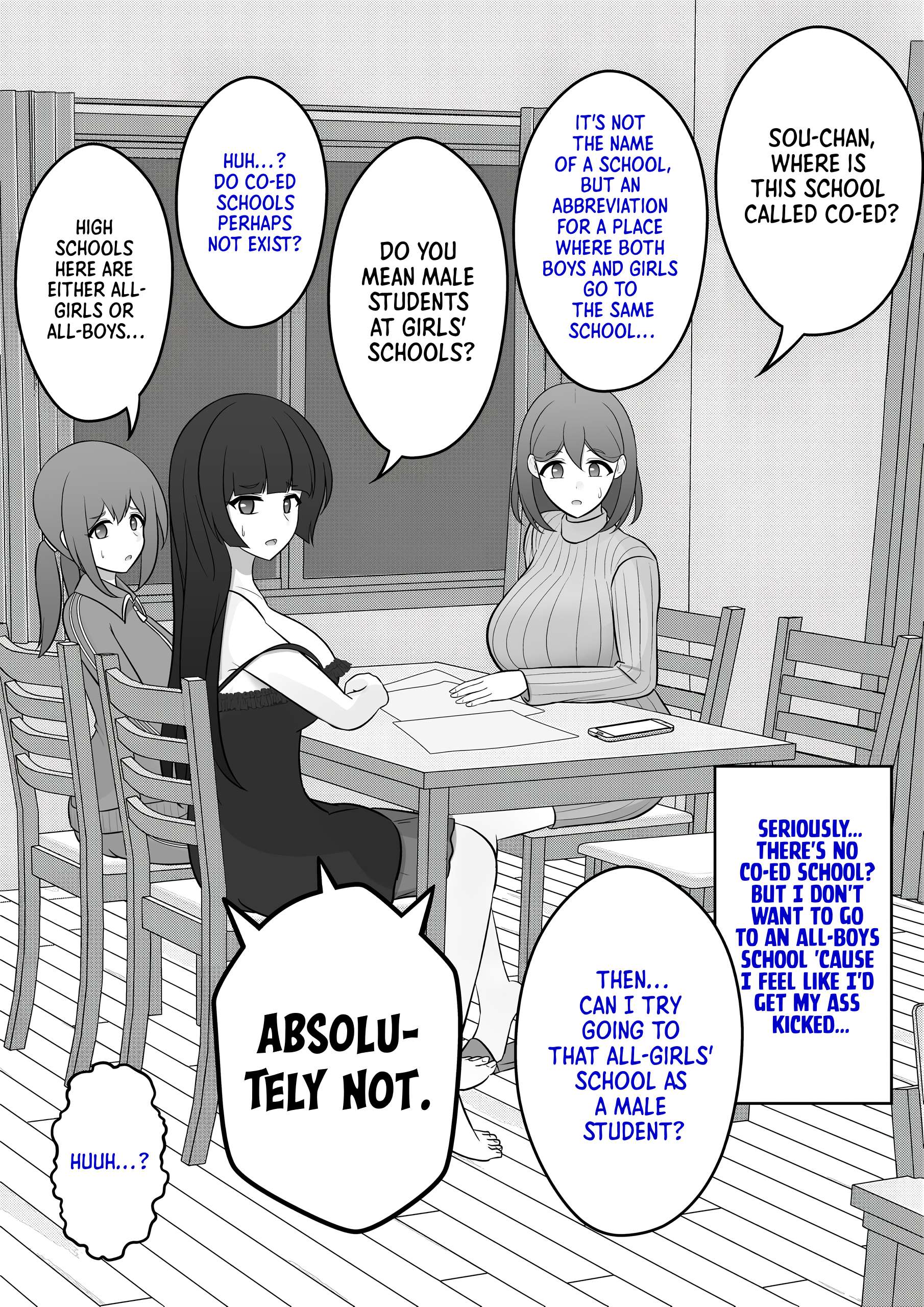 A Parallel World With A 1:39 Male To Female Ratio Is Unexpectedly Normal - chapter 31 - #1