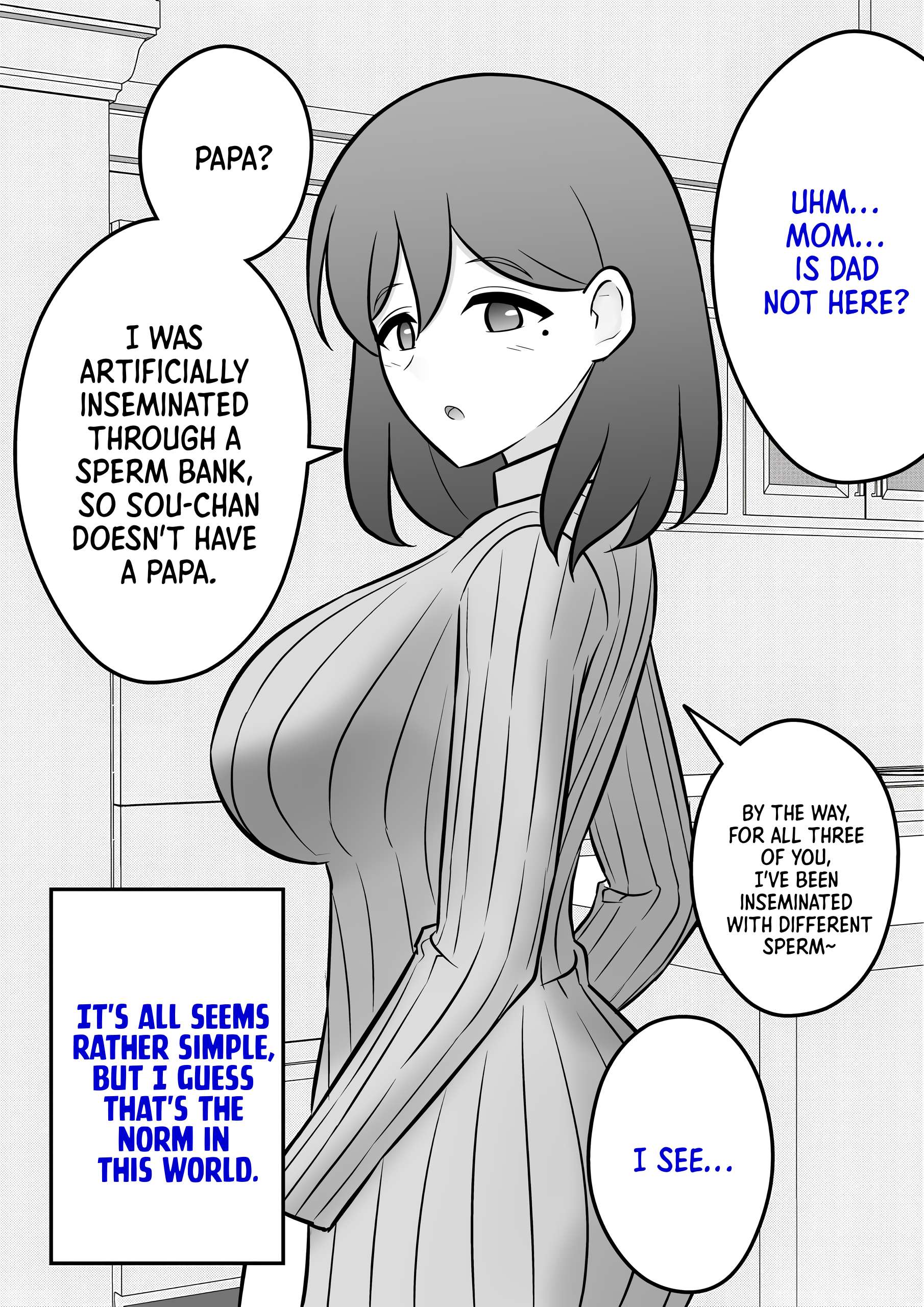 A Parallel World With A 1:39 Male To Female Ratio Is Unexpectedly Normal - chapter 6 - #1