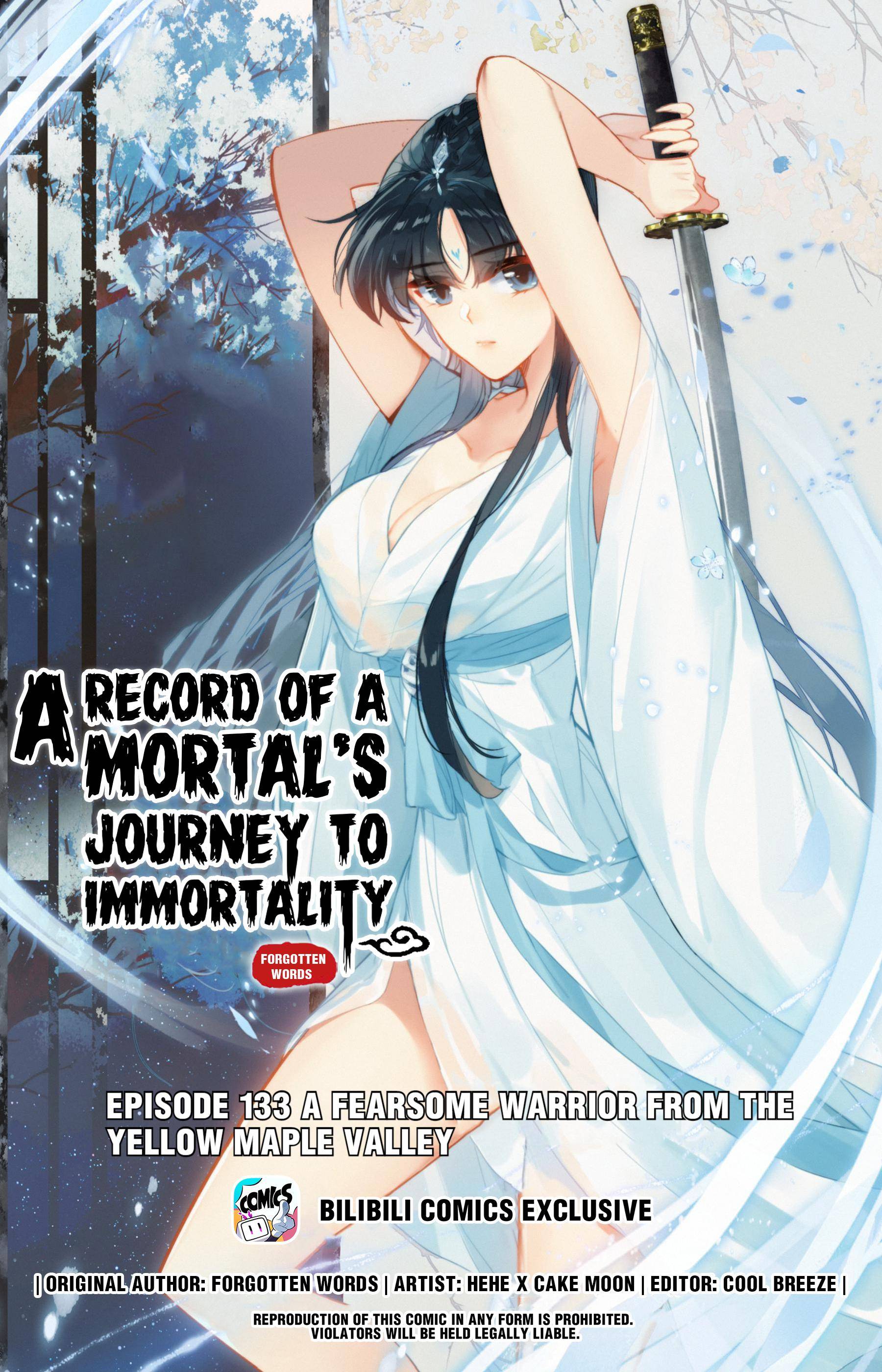A Record Of A Mortal's Journey To Immortality - chapter 133 - #1