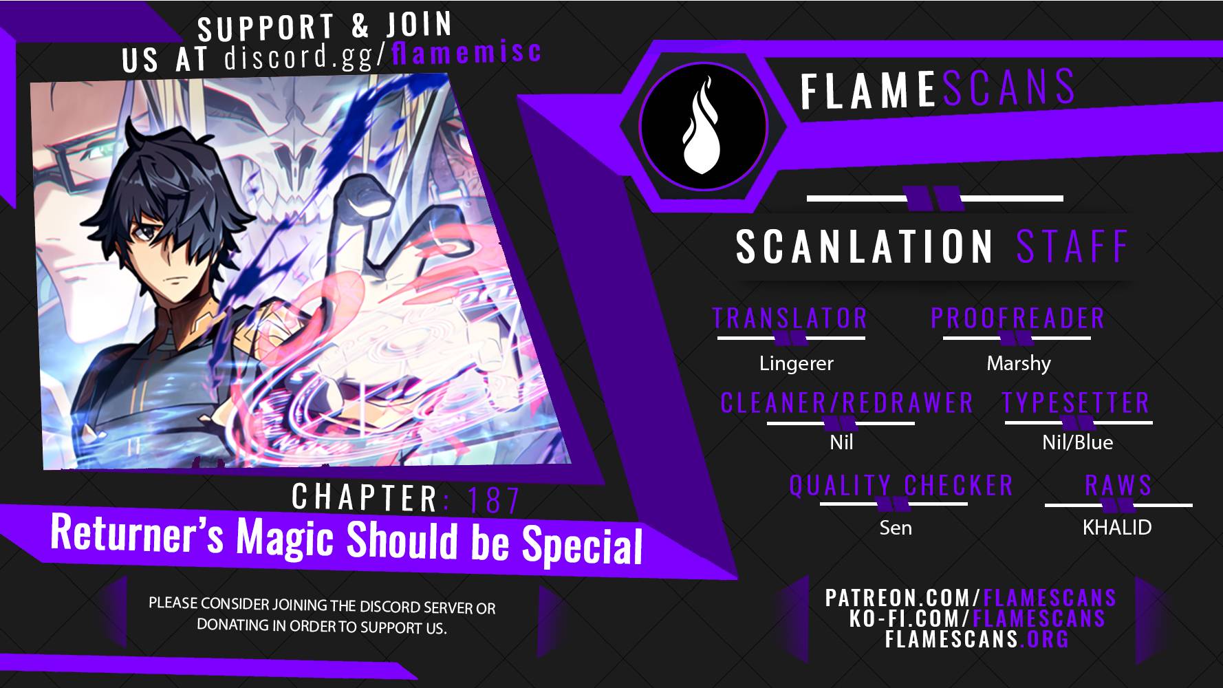 A Returner's Magic Should Be Special - chapter 187 - #1