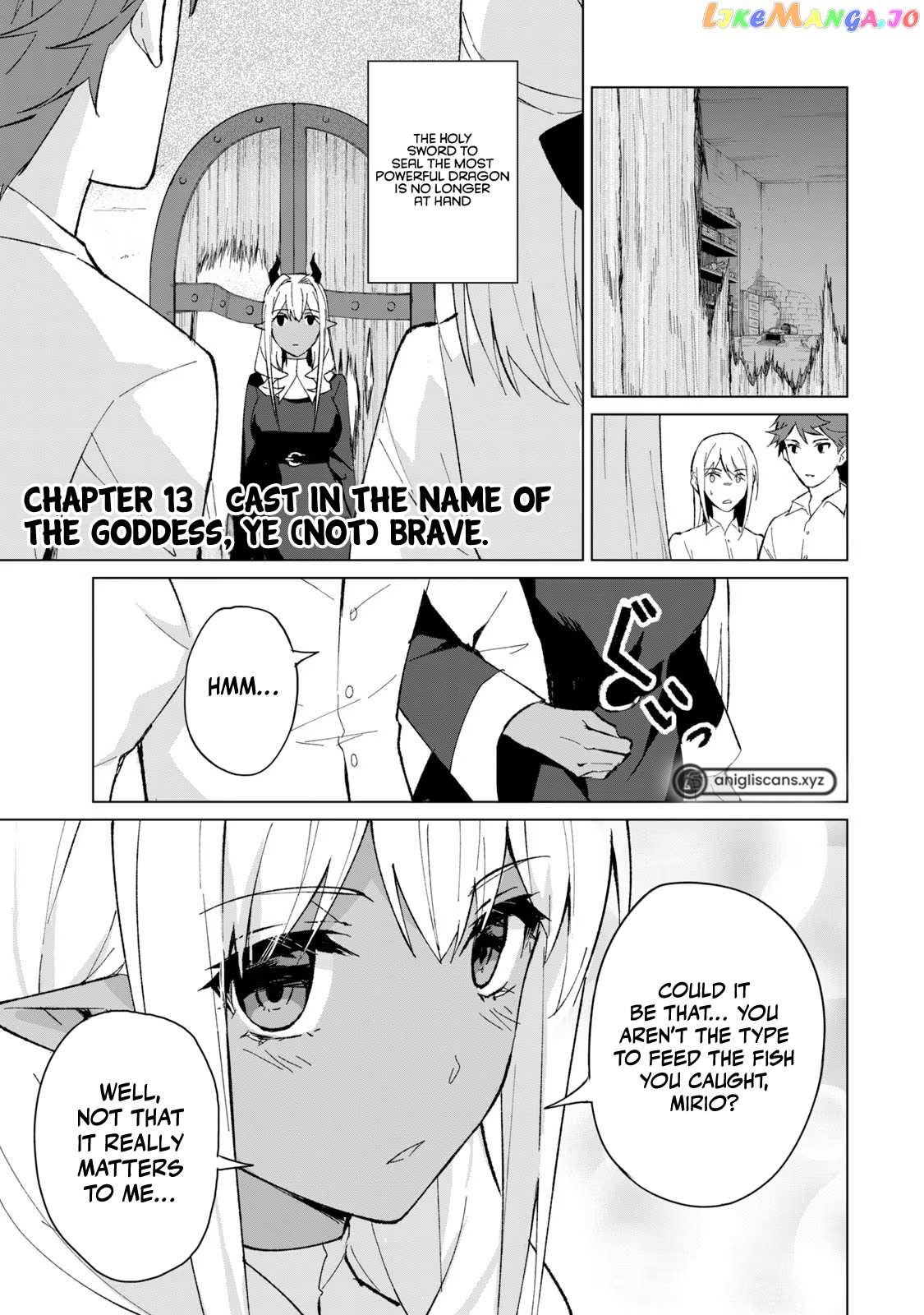 A Story About a Hero Exterminating a Dragon-Class Beautiful Girl Demon King, Who Has Very Low Self-Esteem, With Love! - chapter 13 - #3