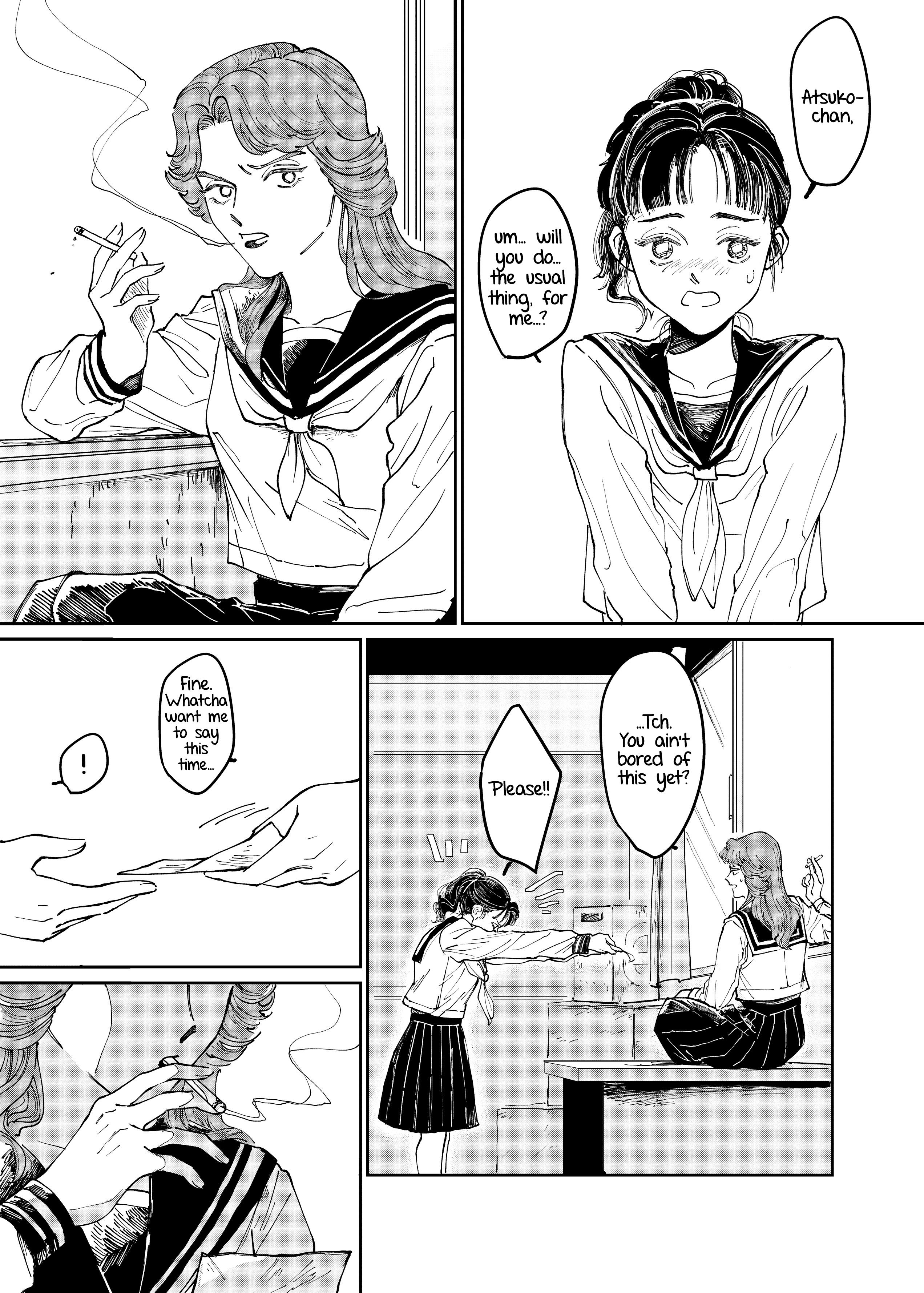 A Sukeban, A Transfer Student, And Their Silly Little Game - chapter 1 - #1