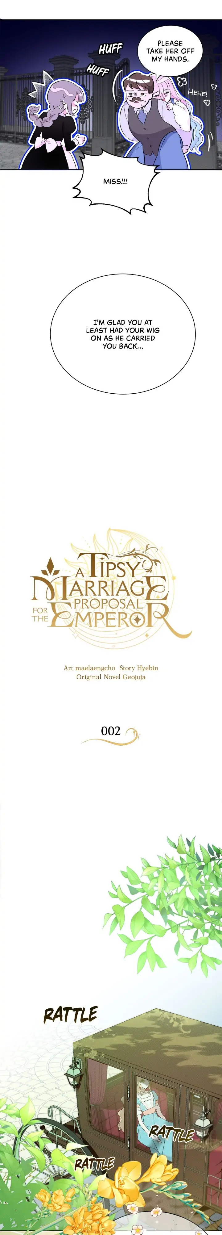 A Tipsy Marriage Proposal For The Emperor - chapter 2 - #3