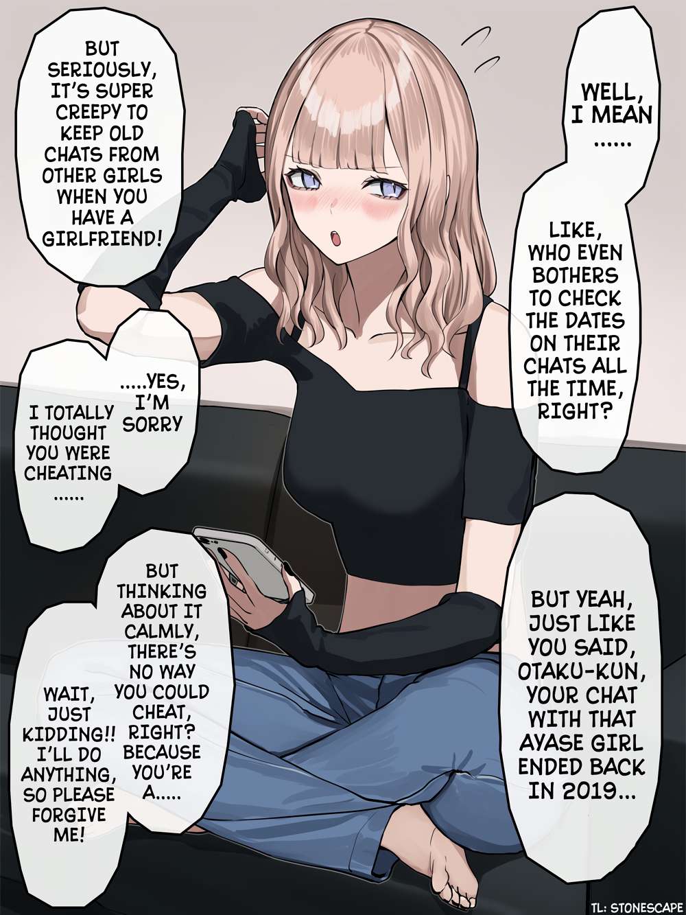 A Tsundere Gal Is Becoming Cuter Day by Day - chapter 14 - #1