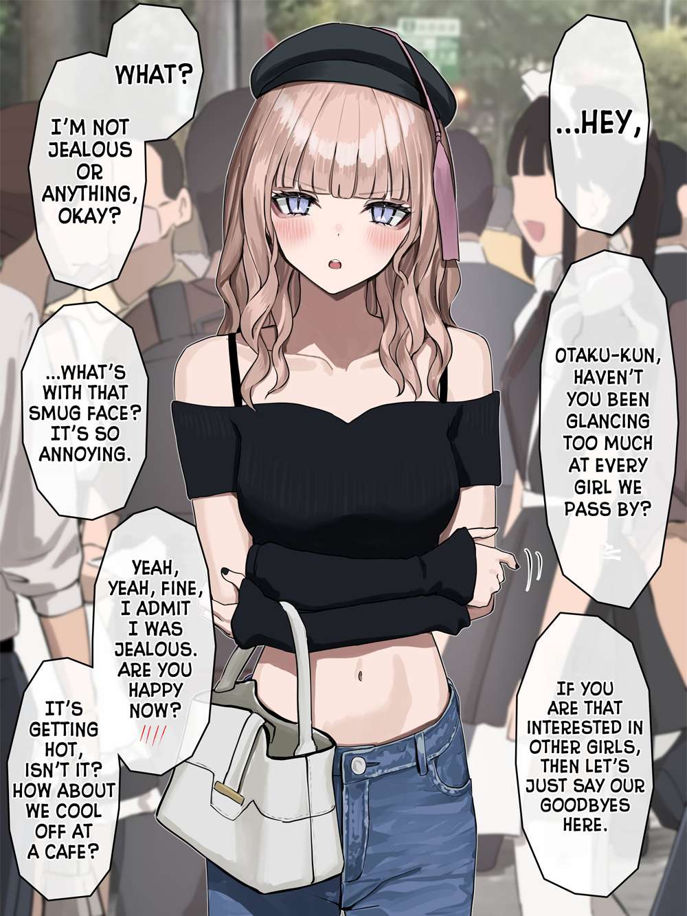 A Tsundere Gal Is Becoming Cuter Day by Day - chapter 3 - #1