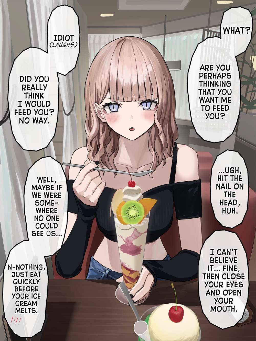 A Tsundere Gal Is Becoming Cuter Day by Day - chapter 4 - #1