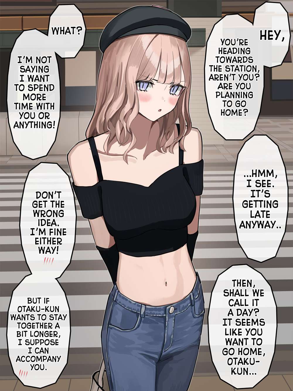 A Tsundere Gal Is Becoming Cuter Day by Day - chapter 6 - #1