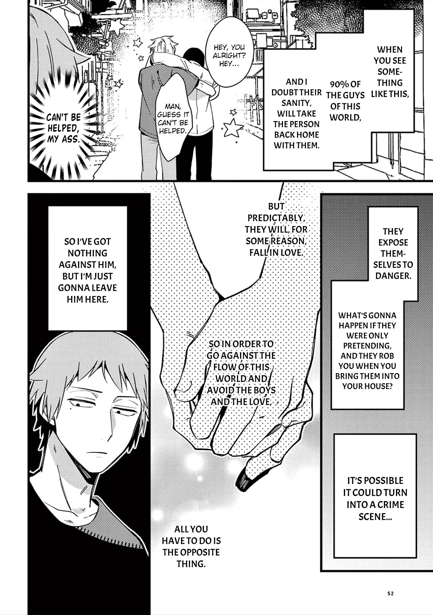 A World Where Everything Definitely Becomes BL vs. The Man Who Definitely Doesn't Want To Be In A BL - chapter 9 - #3