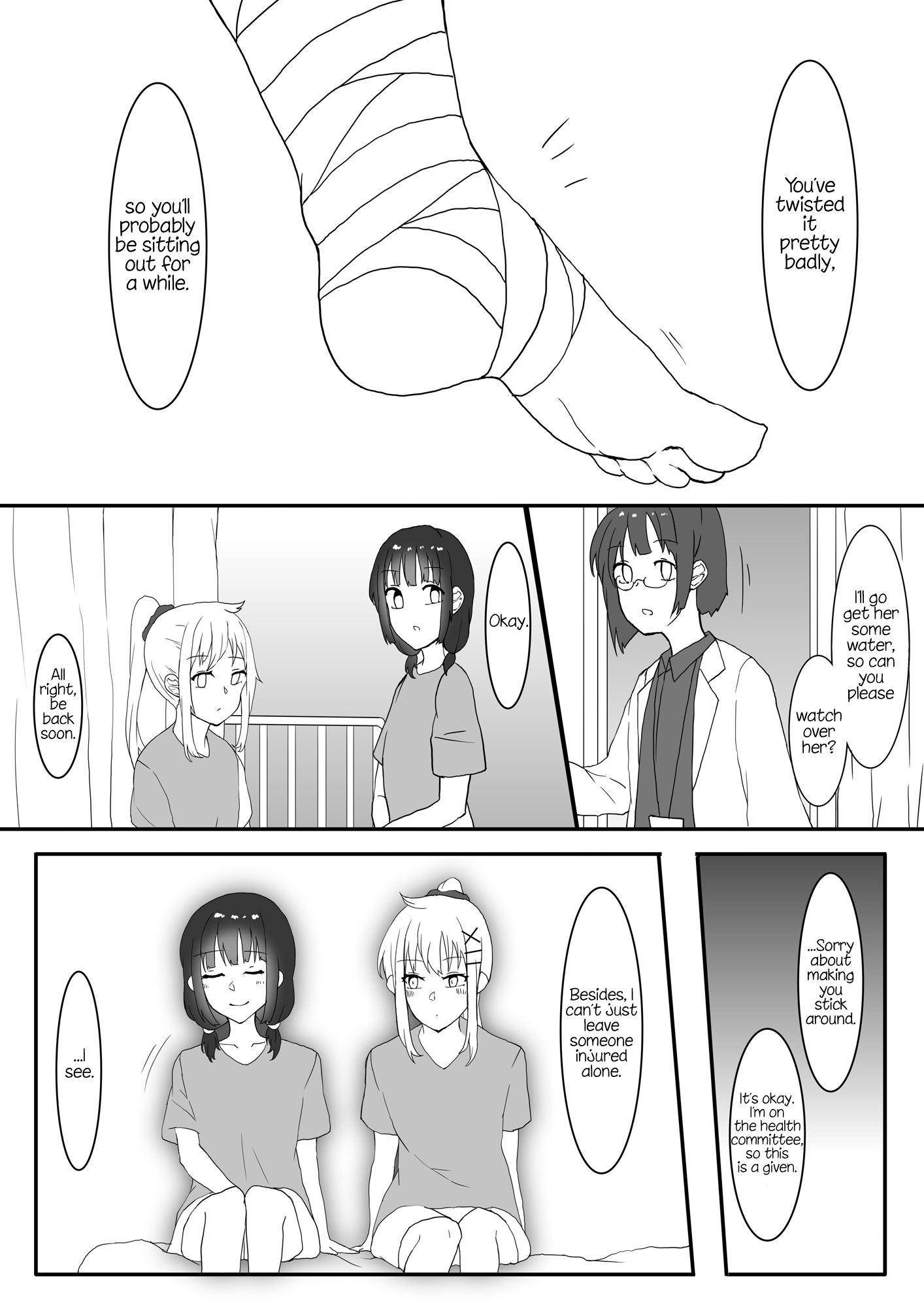 a Yuri Manga Between a Delinquent And a Quiet Girl That Starts From a Misunderstanding - chapter 4 - #2