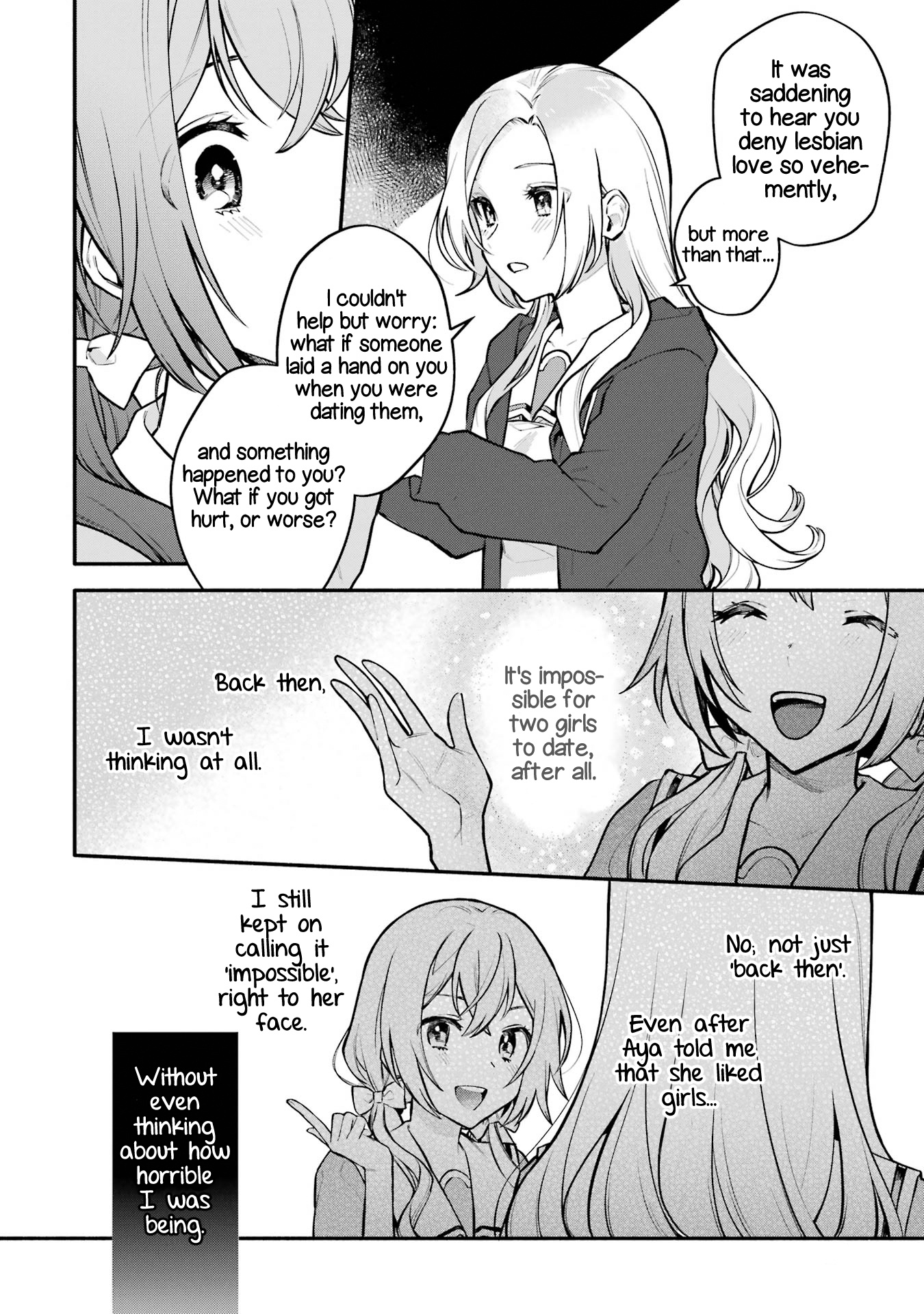 A Yuri Story About A Girl Who Insists "it's Impossible For Two Girls To Get Together" Completely Falling Within 100 Days - chapter 10 - #4