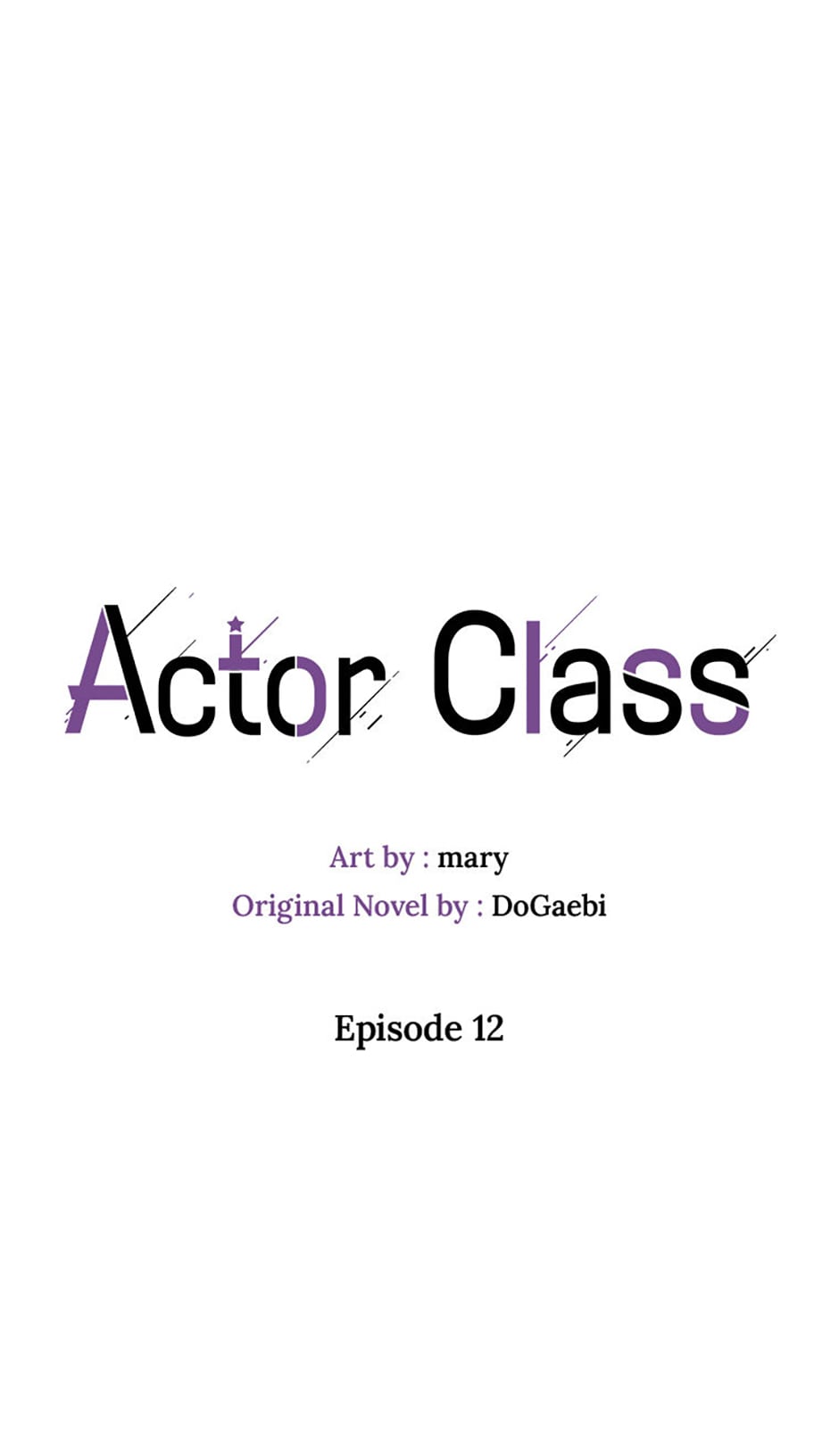 Actor Class - chapter 12 - #1