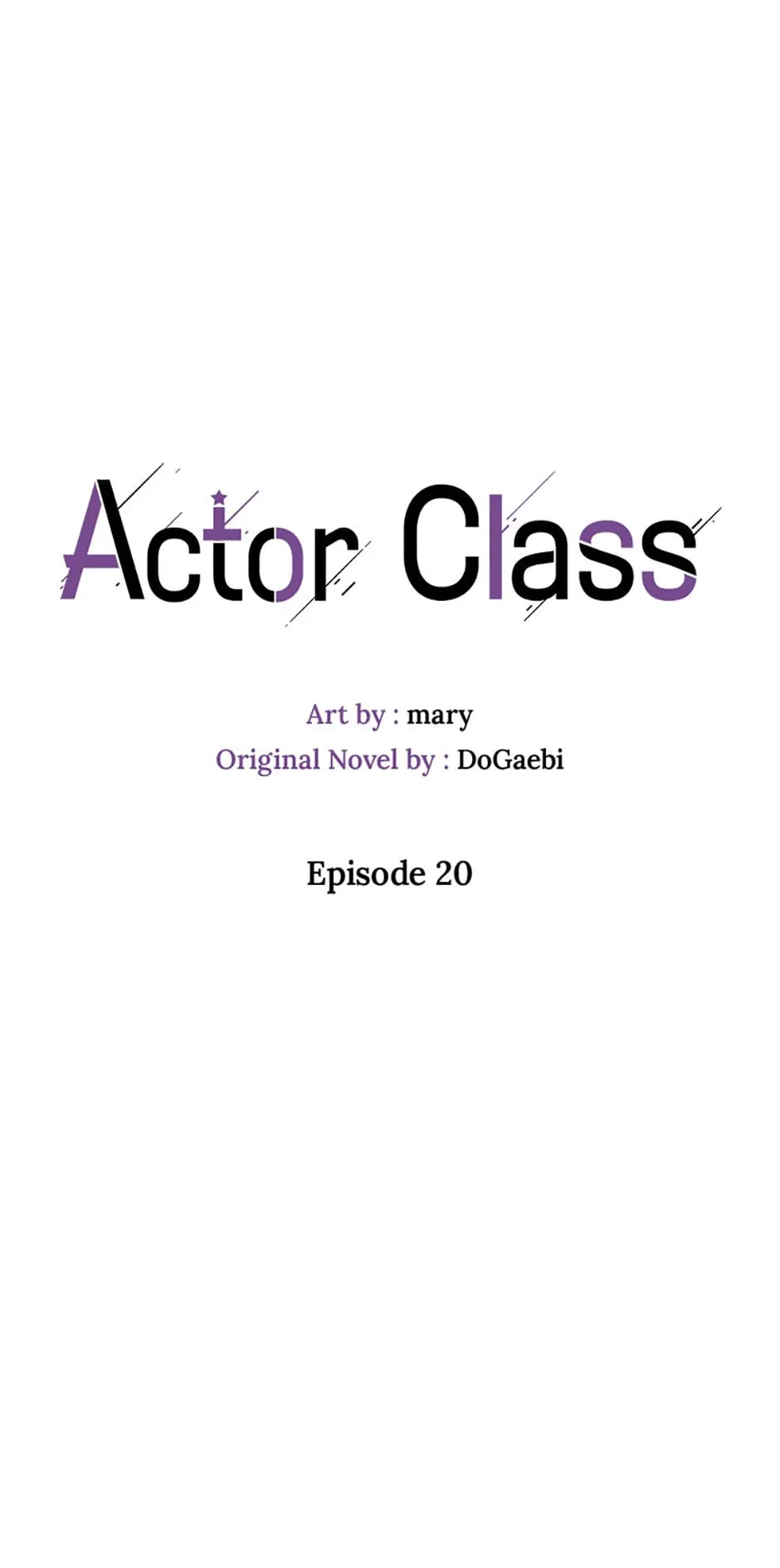 Actor Class - chapter 20 - #1