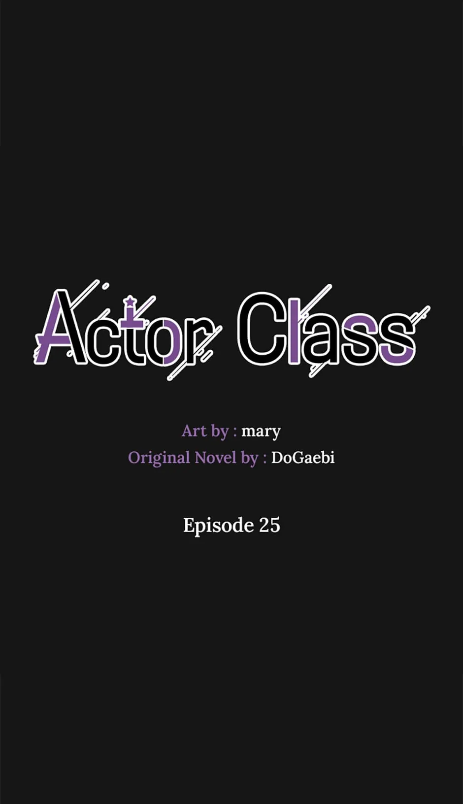 Actor Class - chapter 25 - #1