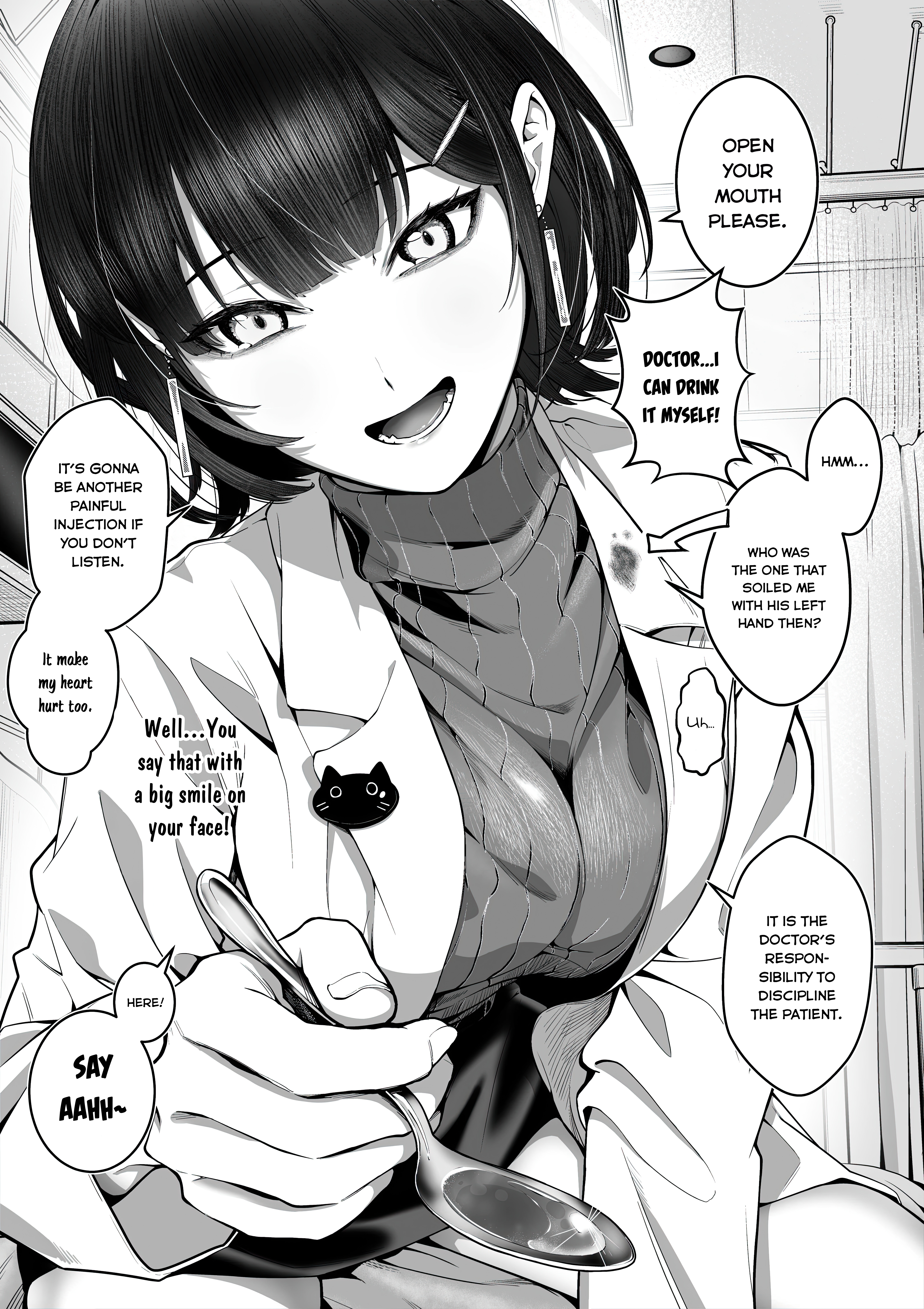 After Getting Injured, This Female Doctor Cared For Me Strangely. - chapter 1 - #1