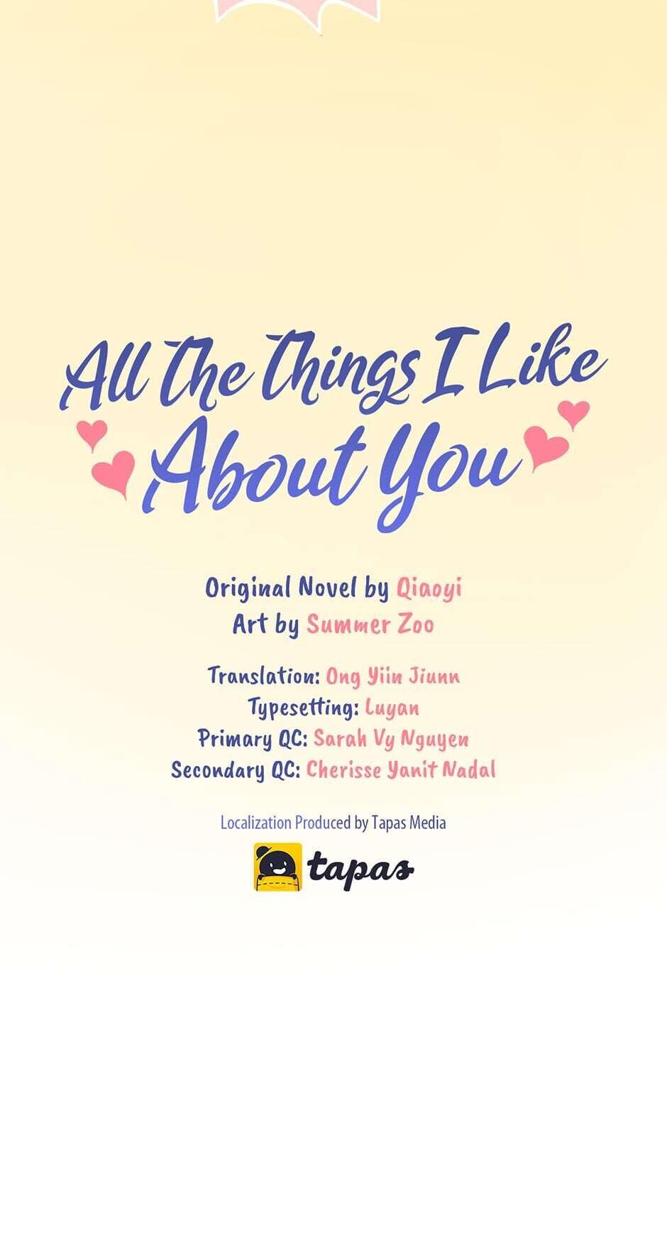 All The Things I Like About You - chapter 24 - #5
