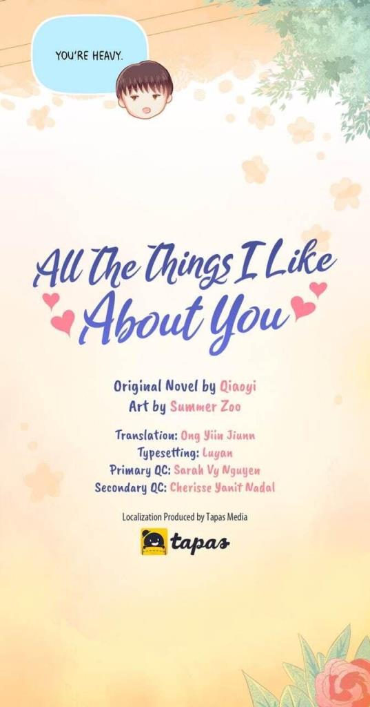 All The Things I Like About You - chapter 34 - #5