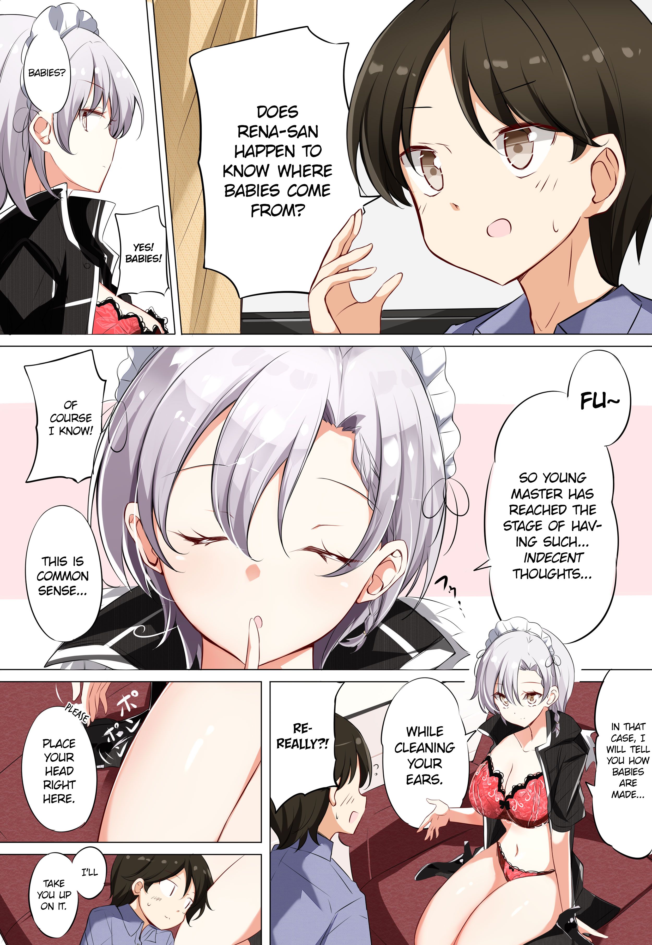 Although My Maid Has H-Cups, She Isn't H At All! - chapter 3 - #2