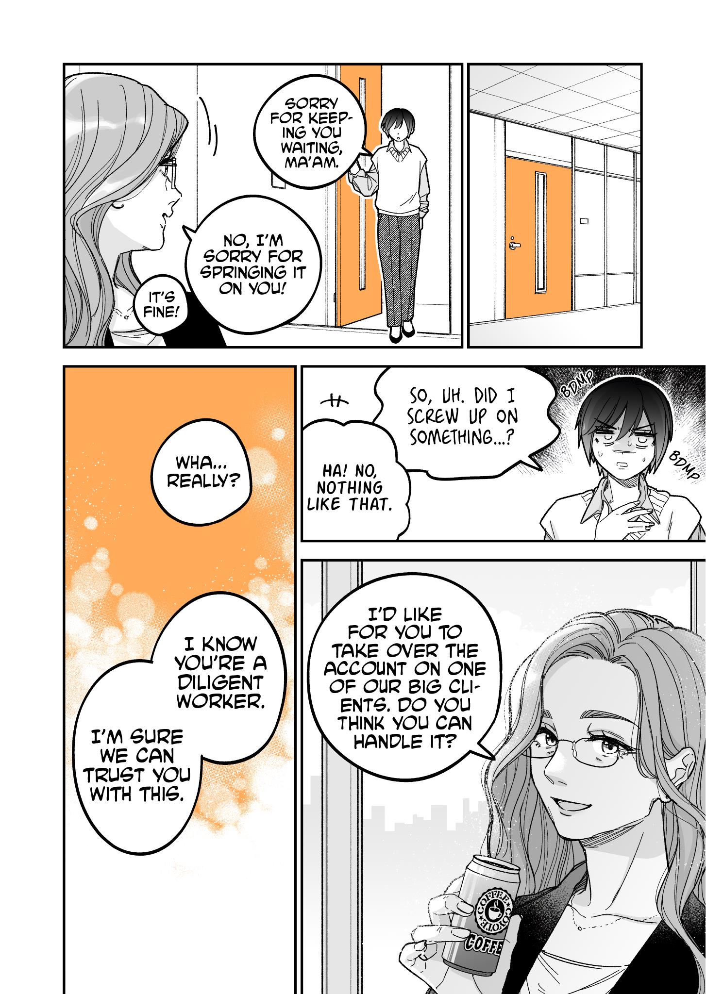 An Ol At Her Limit Needs Help Tidying Up - chapter 15 - #2