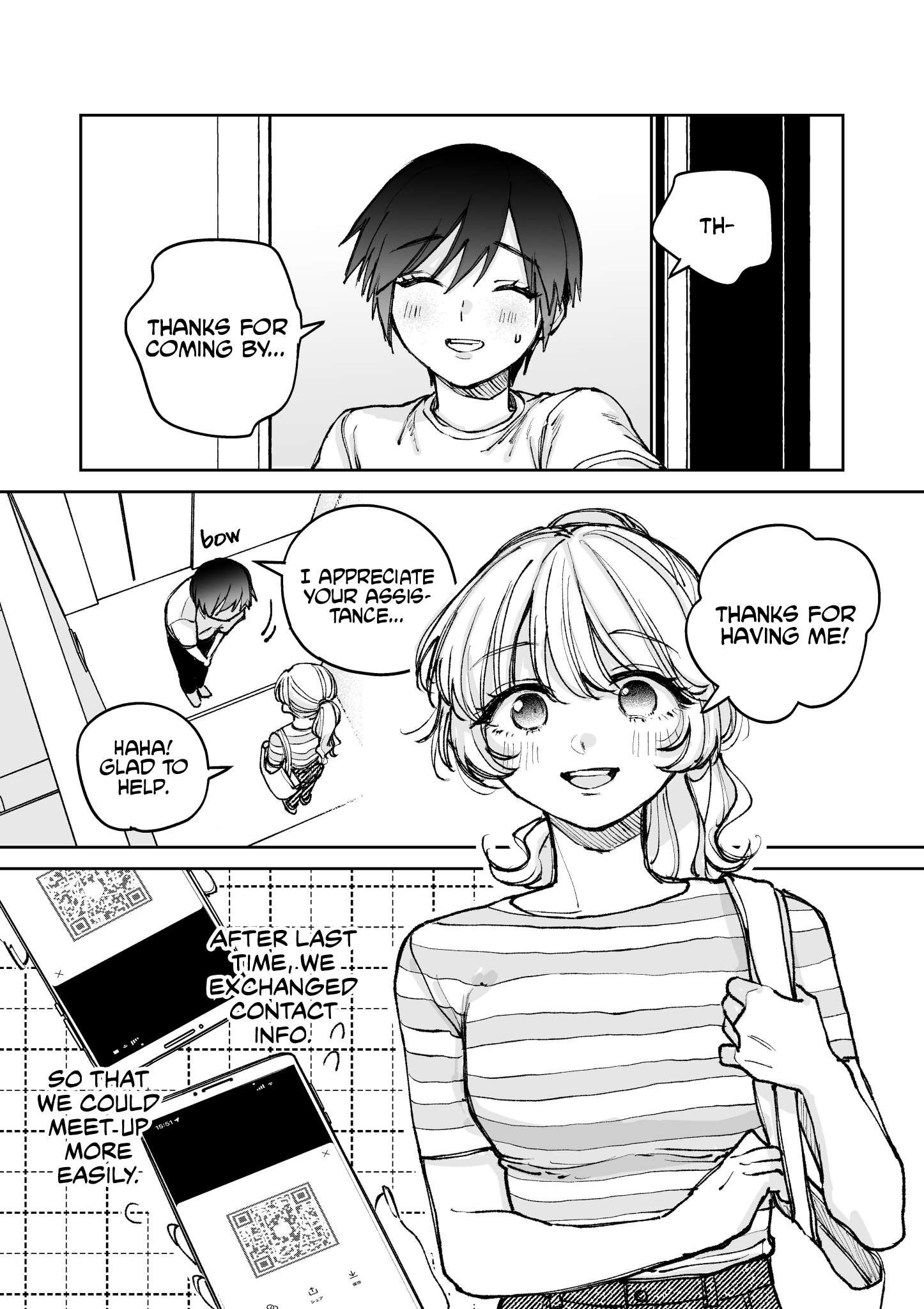 An Ol At Her Limit Needs Help Tidying Up - chapter 2 - #1