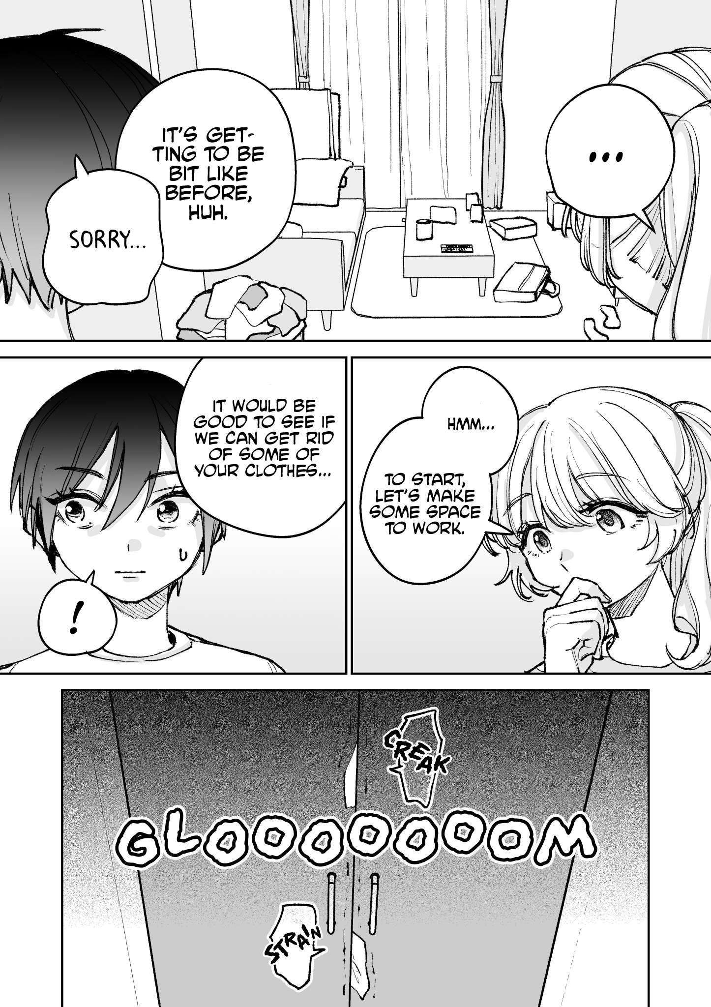 An Ol At Her Limit Needs Help Tidying Up - chapter 2 - #2