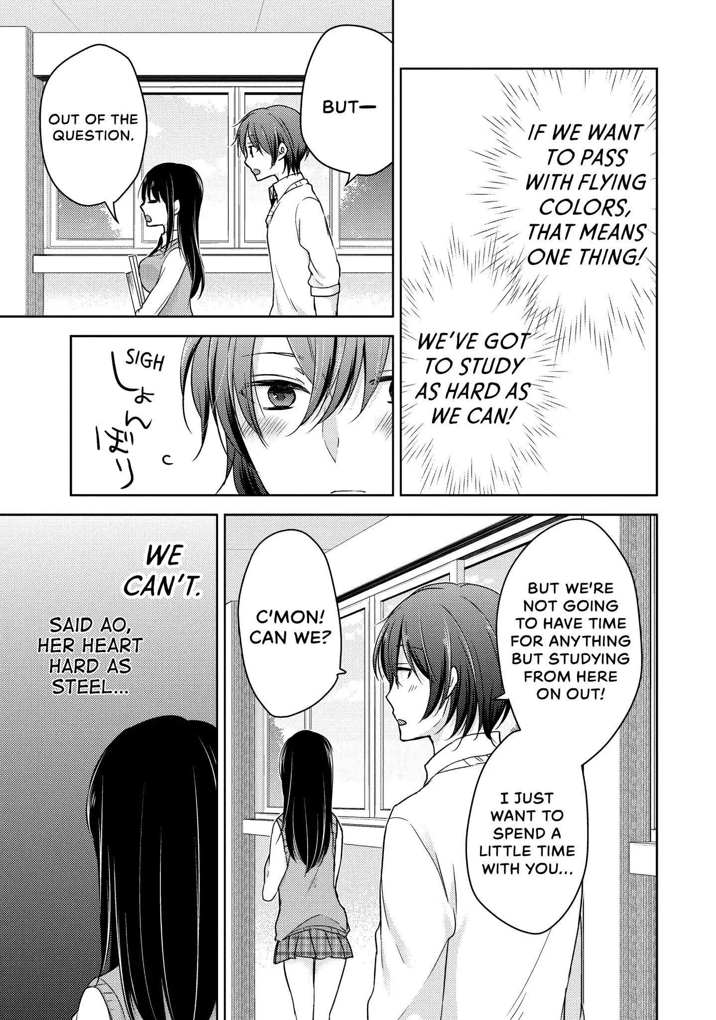 Ao-chan Can't Study! - chapter 17 - #4